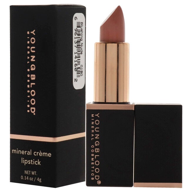 Mineral Creme Lipstick - Blushin Nude by Youngblood for Women - 0.14 oz Lipstick, See Description, alternate image number 3