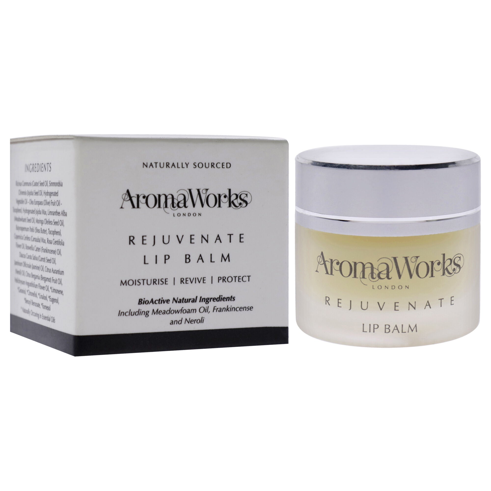 Rejuvenate Lip Balm by Aromaworks for Unisex - 0.34 oz Lip Balm, See Description, alternate image number 2