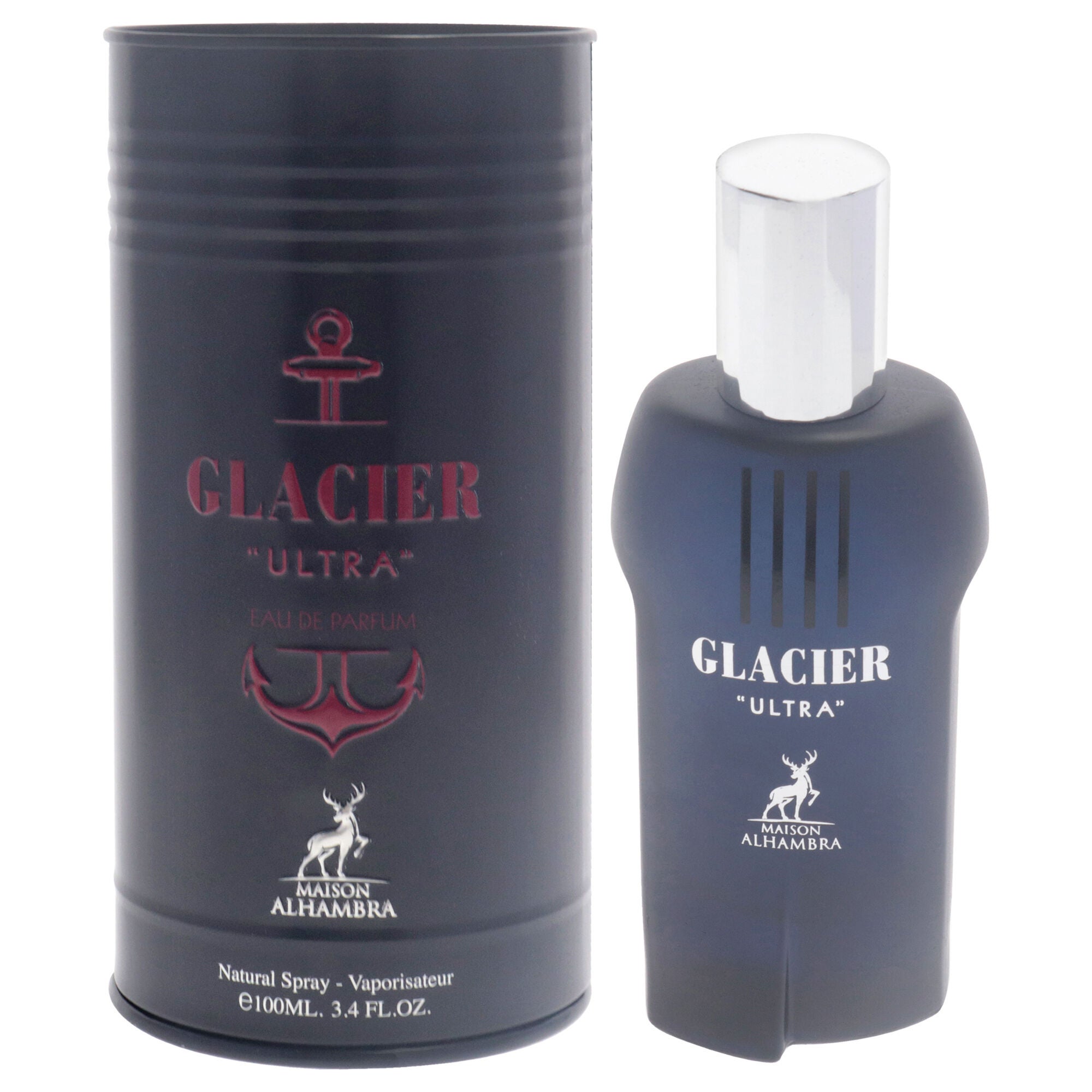 Glacier - Ultra by Maison Alhambra for Unisex - 3.4 oz EDP Spray, Clear, hi-res image number 0