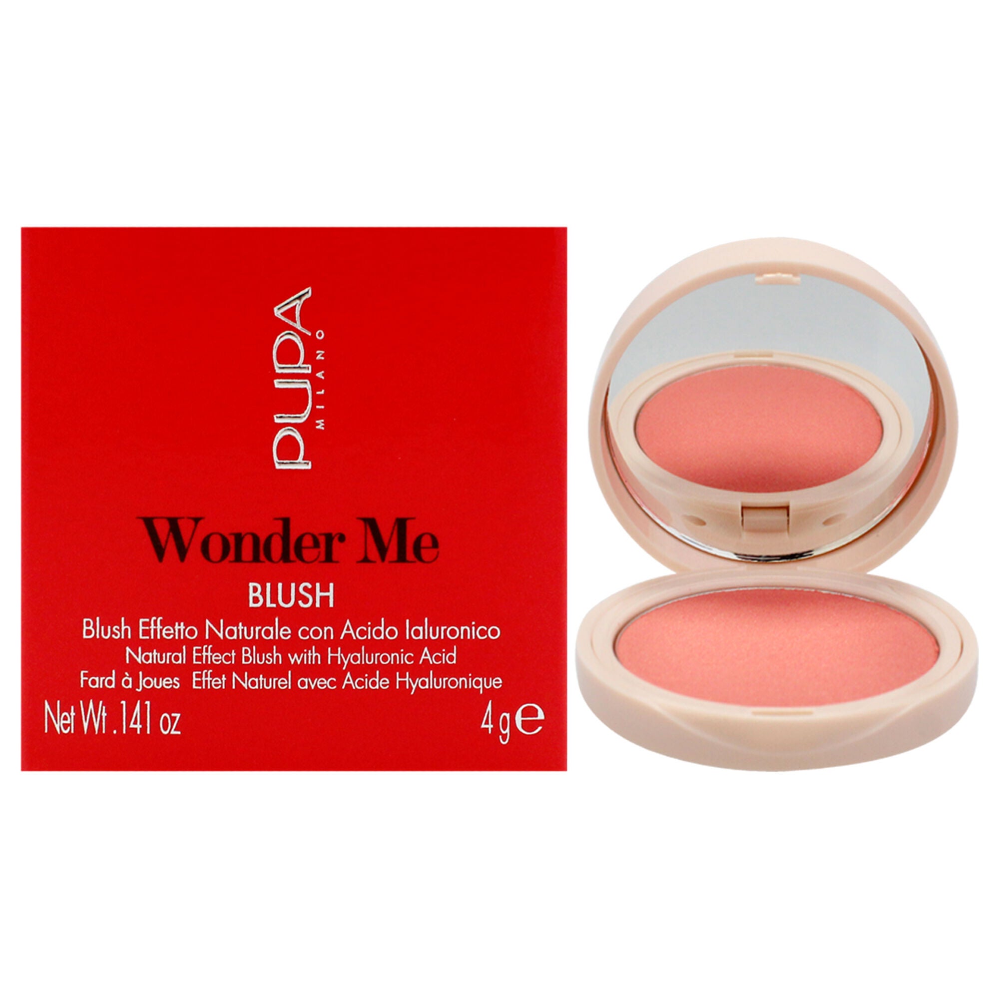 Wonder Me Blush - 009 Last Crush-Radiant by Pupa Milano for Women - 0.141 oz Blush, See Description, hi-res image number 0