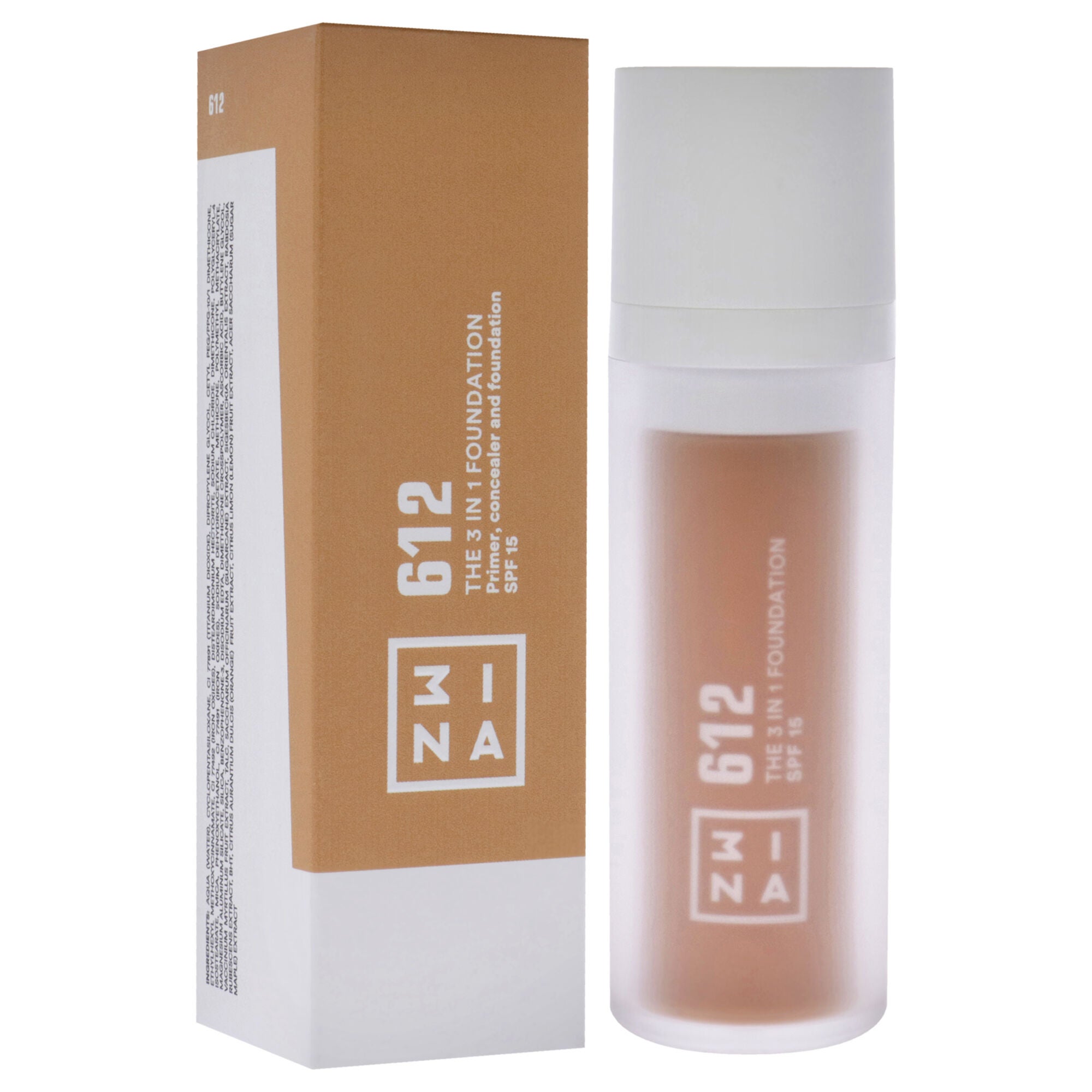 The 3-In-1 Foundation SPF 15 - 612 by 3INA for Women - 1.01 oz Foundation, See Description, alternate image number 2