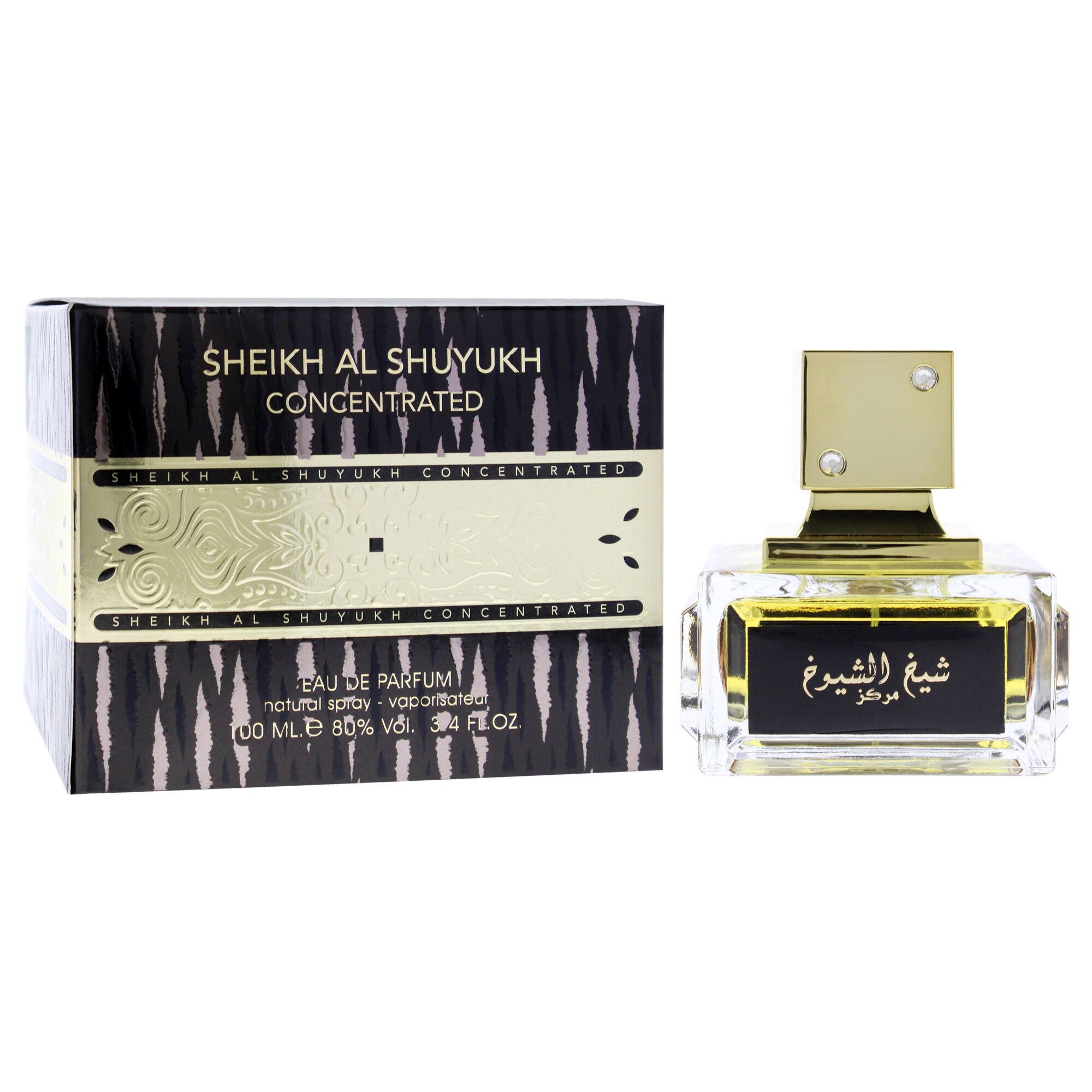 Sheikh Al Shuyukh Concentrated by Lattafa for Unisex - 3.4 oz EDP Spray, See Description, alternate image number 2