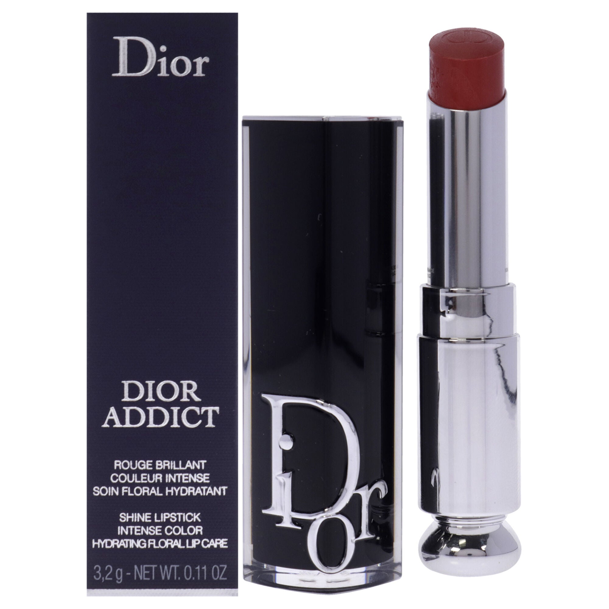 Dior Addict Hydrating Shine Lipstick - 636 Ultra Dior by Christian Dior for Women - 0.11 oz Lipstick (Refillable), See Description, hi-res image number 0