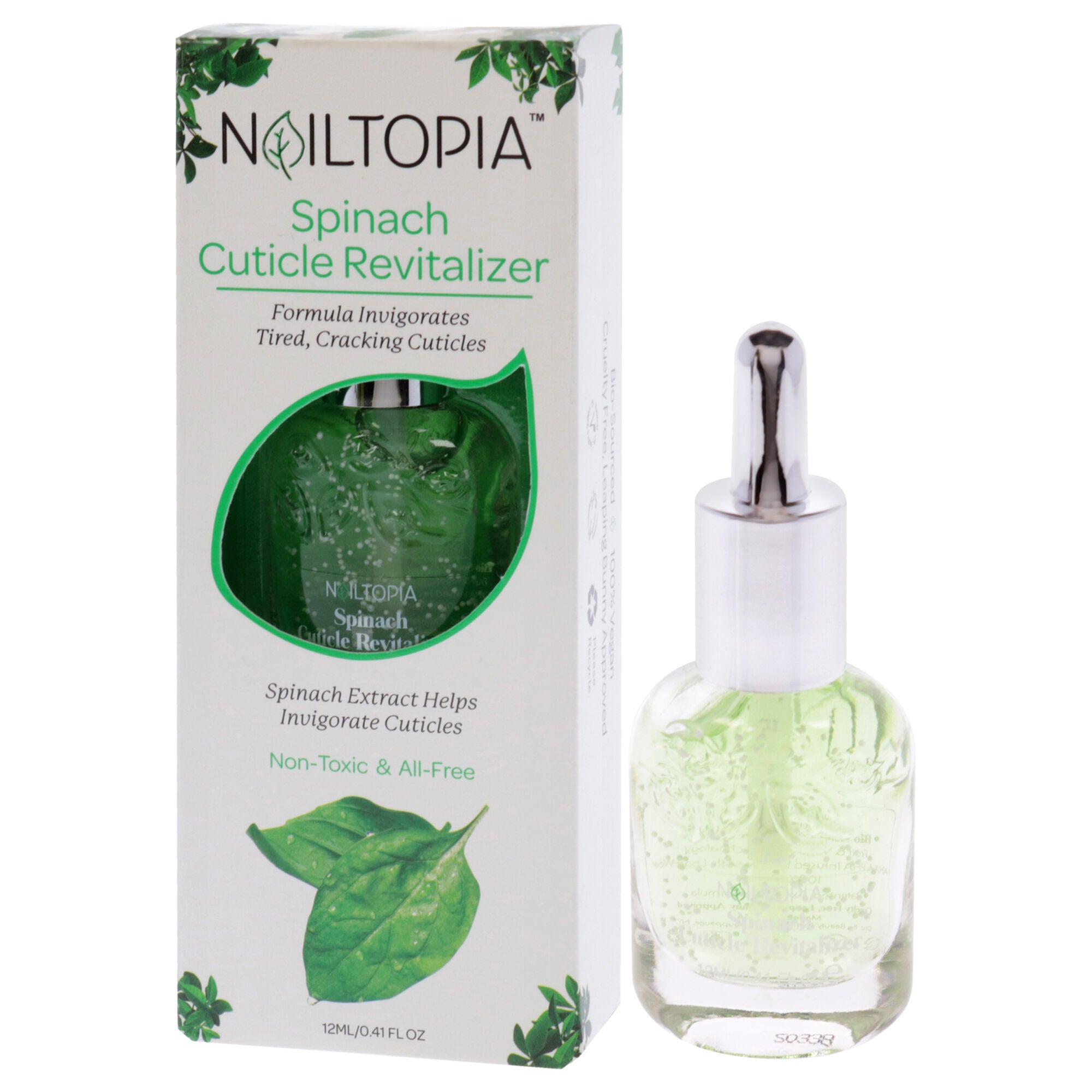 Cuticle Revitalizer - Spinach by Nailtopia for Women - 0.41 oz Nail Treatment, See Description, alternate image number 3