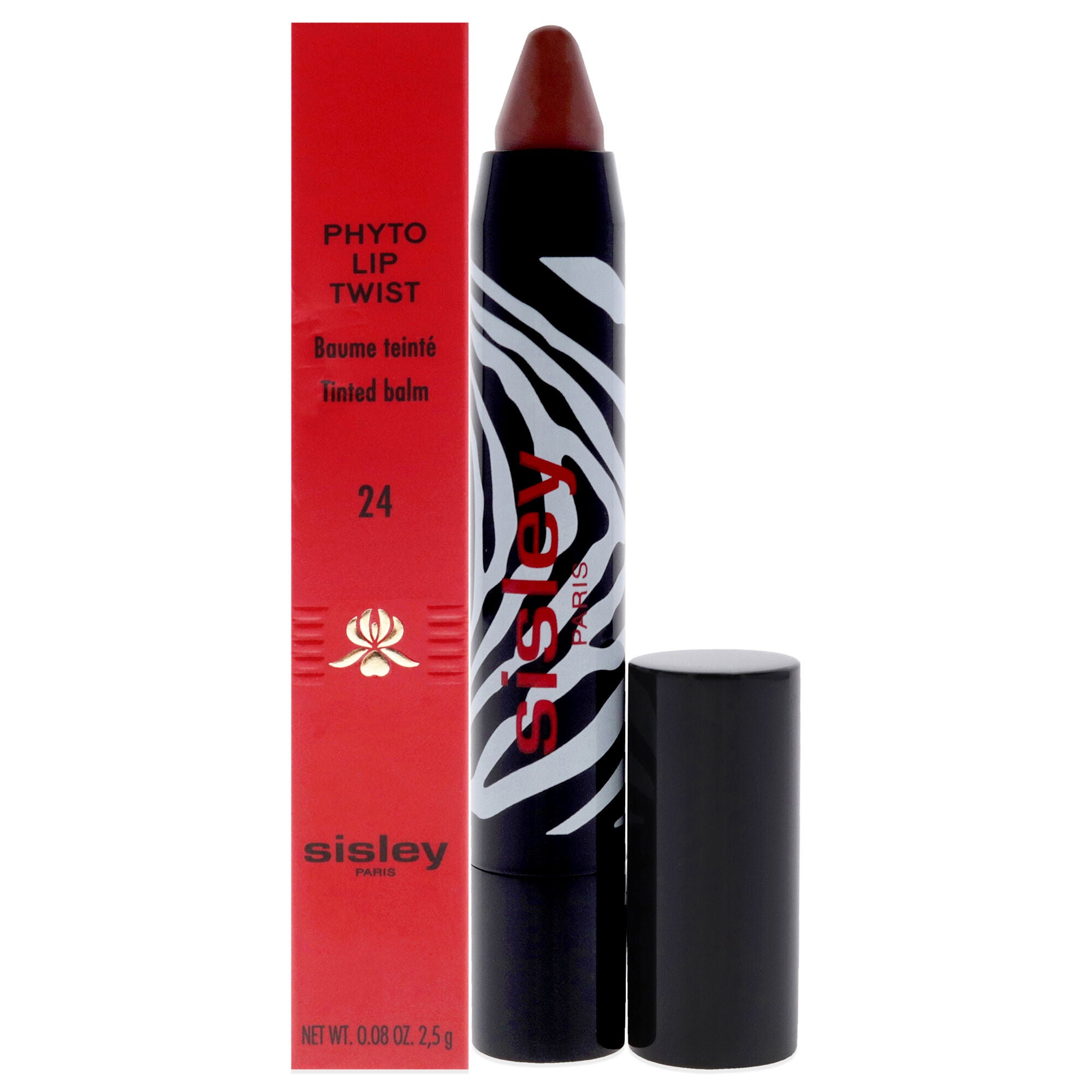 Phyto Lip Twist - 24 Rosy Nude by Sisley for Women - 0.08 oz Lipstick, See Description, hi-res image number 0