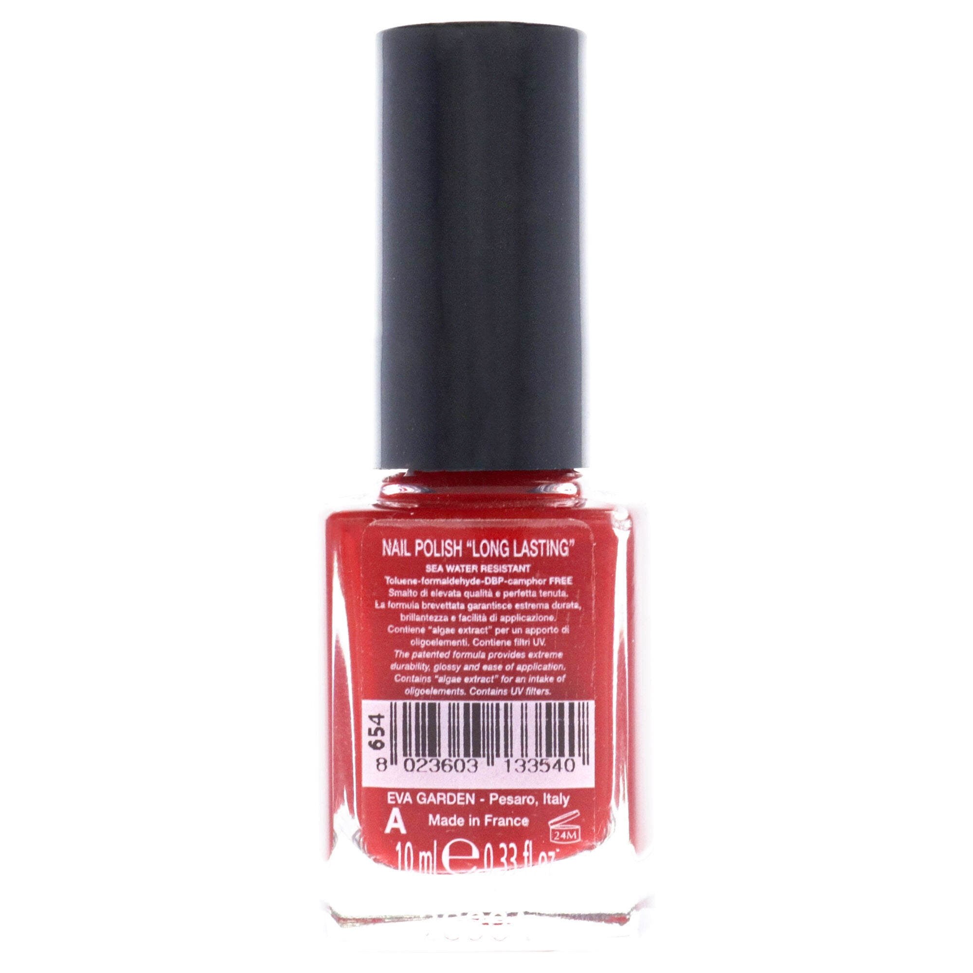 Nail Polish - 654 Red Seduction by Evagarden for Women - 0.34 oz Nail Polish, See Description, alternate image number 2
