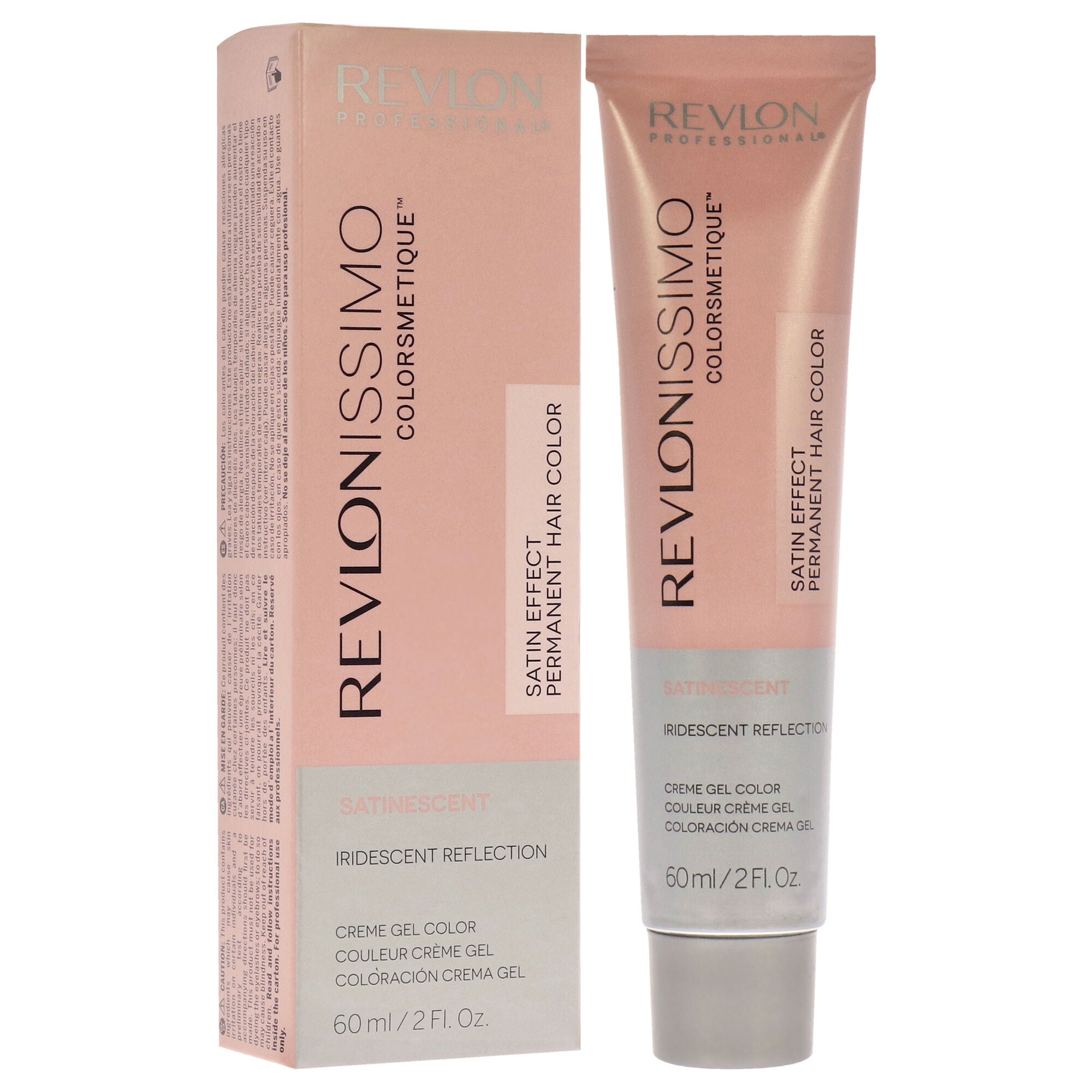 Revlonissimo Colorsmetique Satinscent - 102 Smoky Silver by Revlon for Unisex - 2 oz Hair Color, See Description, alternate image number 1