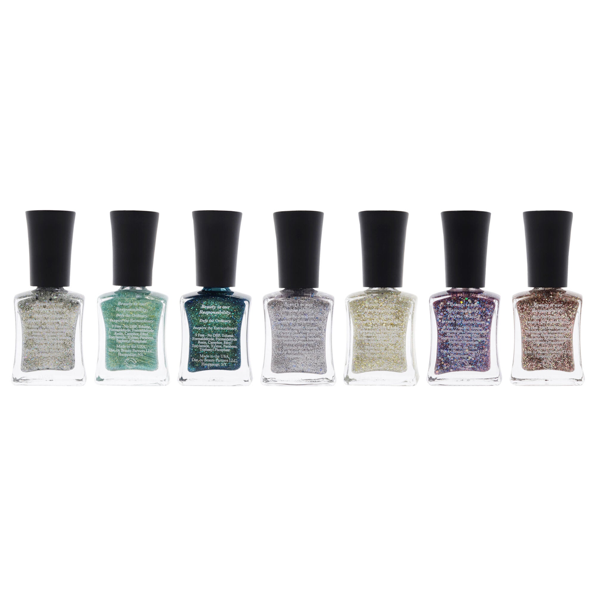 Wear Resistant Nail Lacquer Kit by Defy and Inspire for Women - 7 Pc Kit, , alternate image number 3