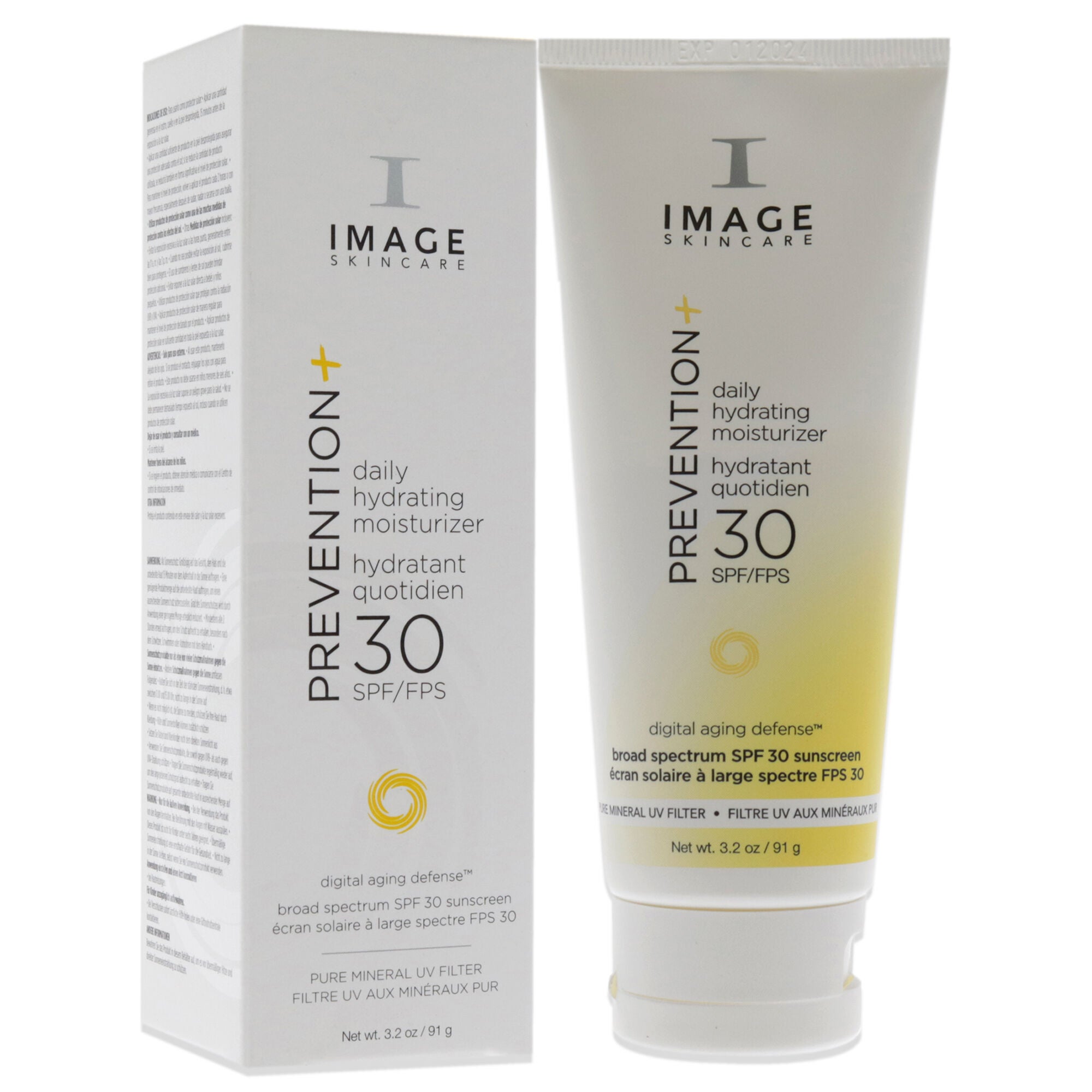 Prevention Plus Daily Hydrating Moisturizer SPF 30 by Image for Unisex - 3.2 oz Moisturizer, See Description, alternate image number 2