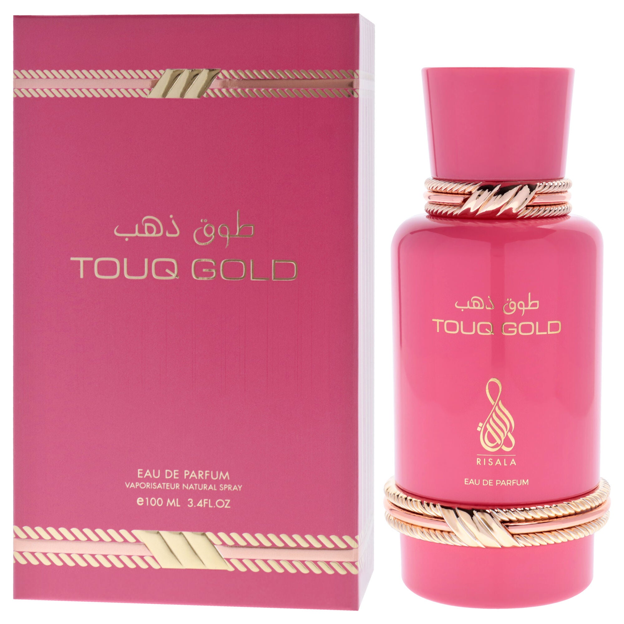 Touq Gold by Risala for Women - 3.4 oz EDP Spray, Clear, alternate image number 3