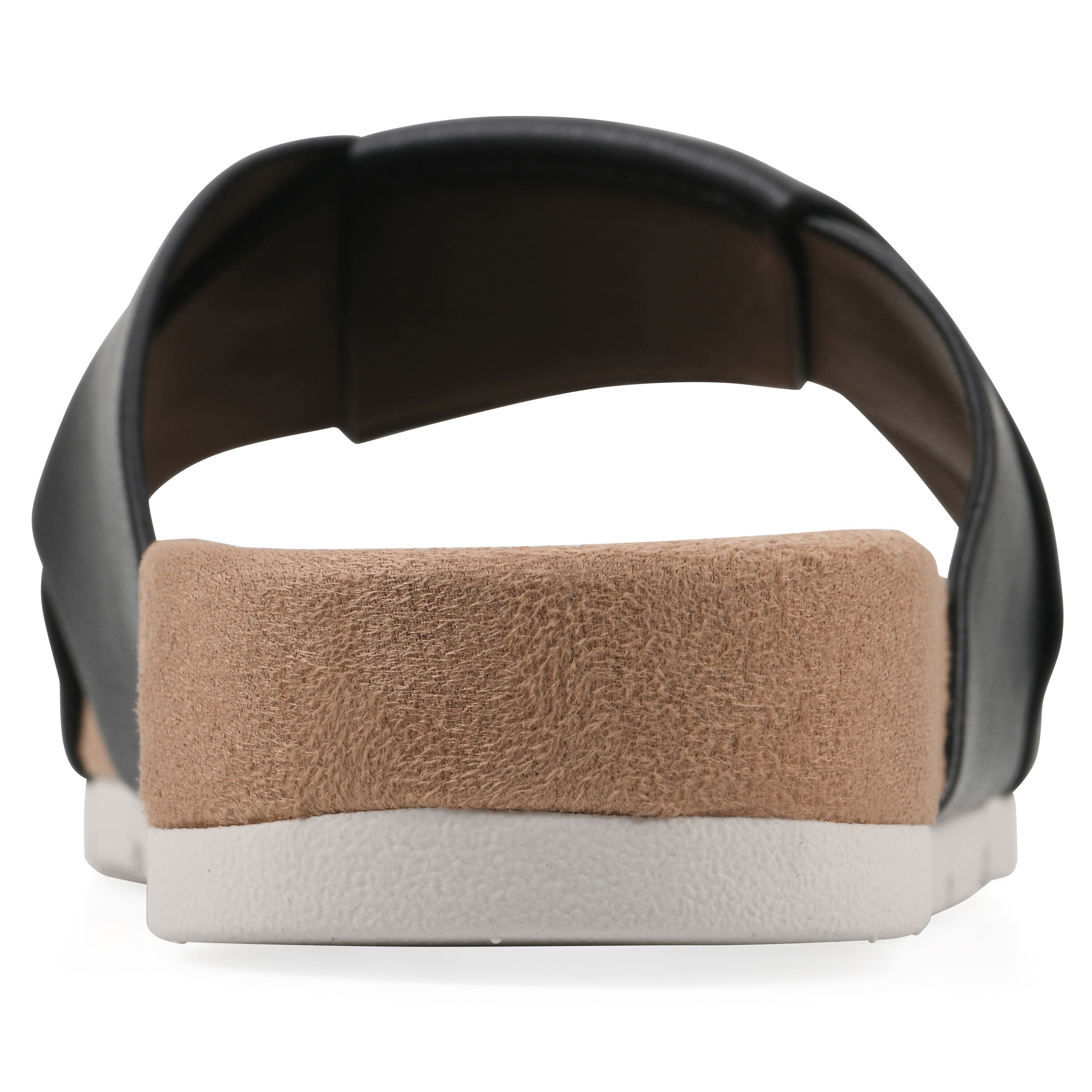 Tincie Slide Sandal, BLACK SMOOTH, on-hover image number 1