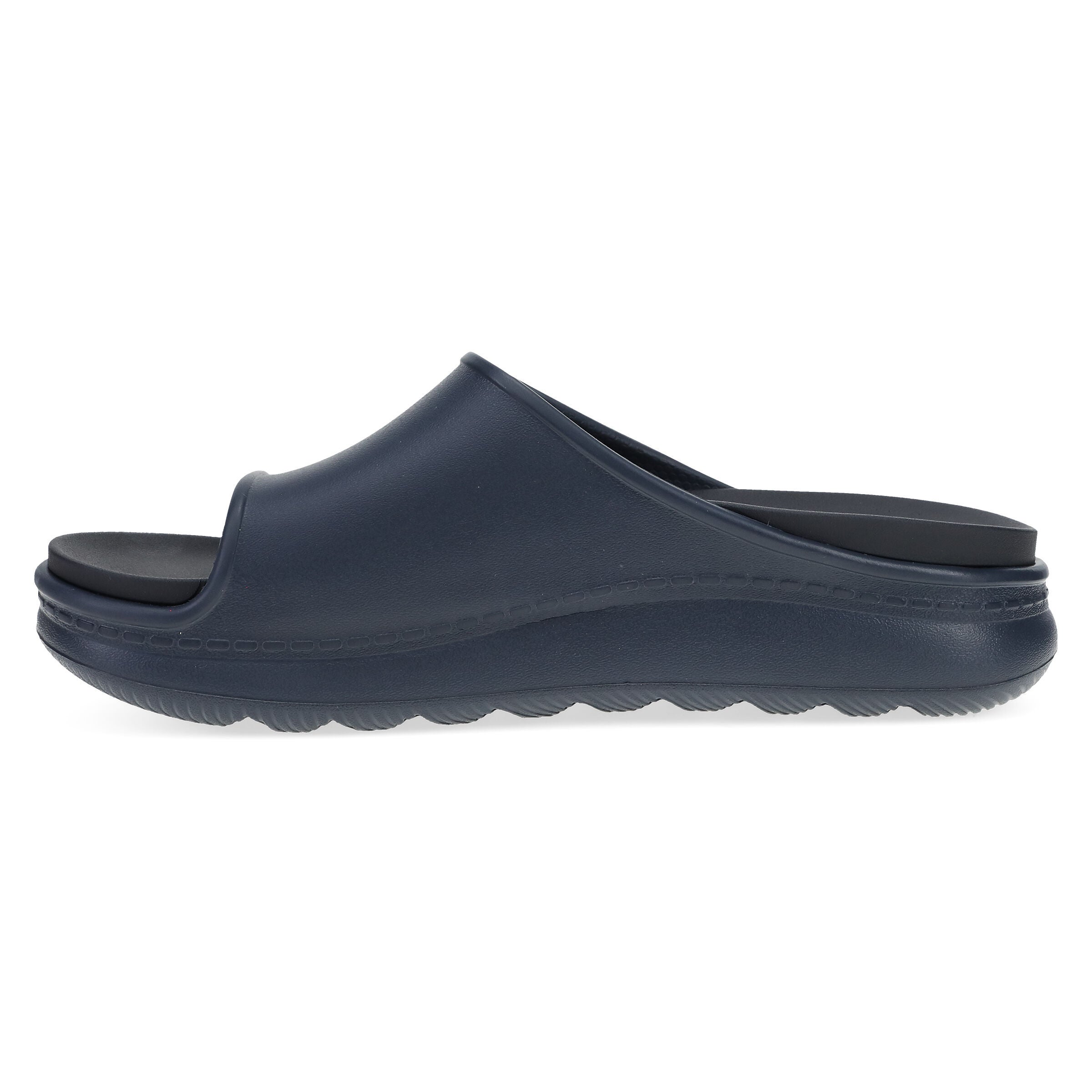 Devyn Molded Slip On Slide, NAVY, alternate image number 6