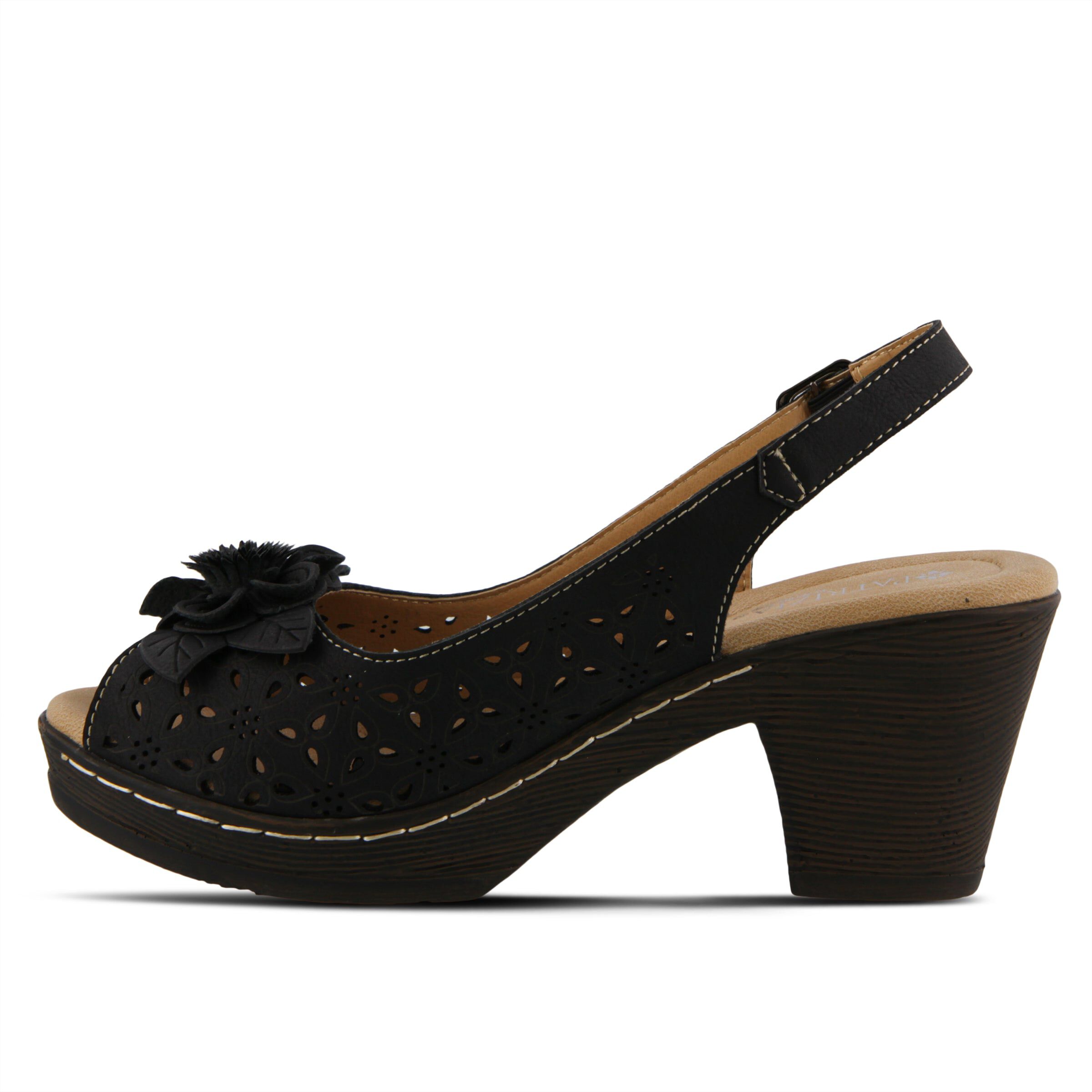 Doriday Slingback Sandal, BLACK, alternate image number 2