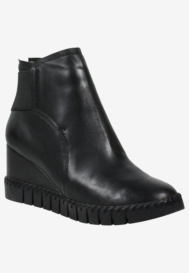 Nagetta Bootie , BLACK LEATHER, hi-res image number 0