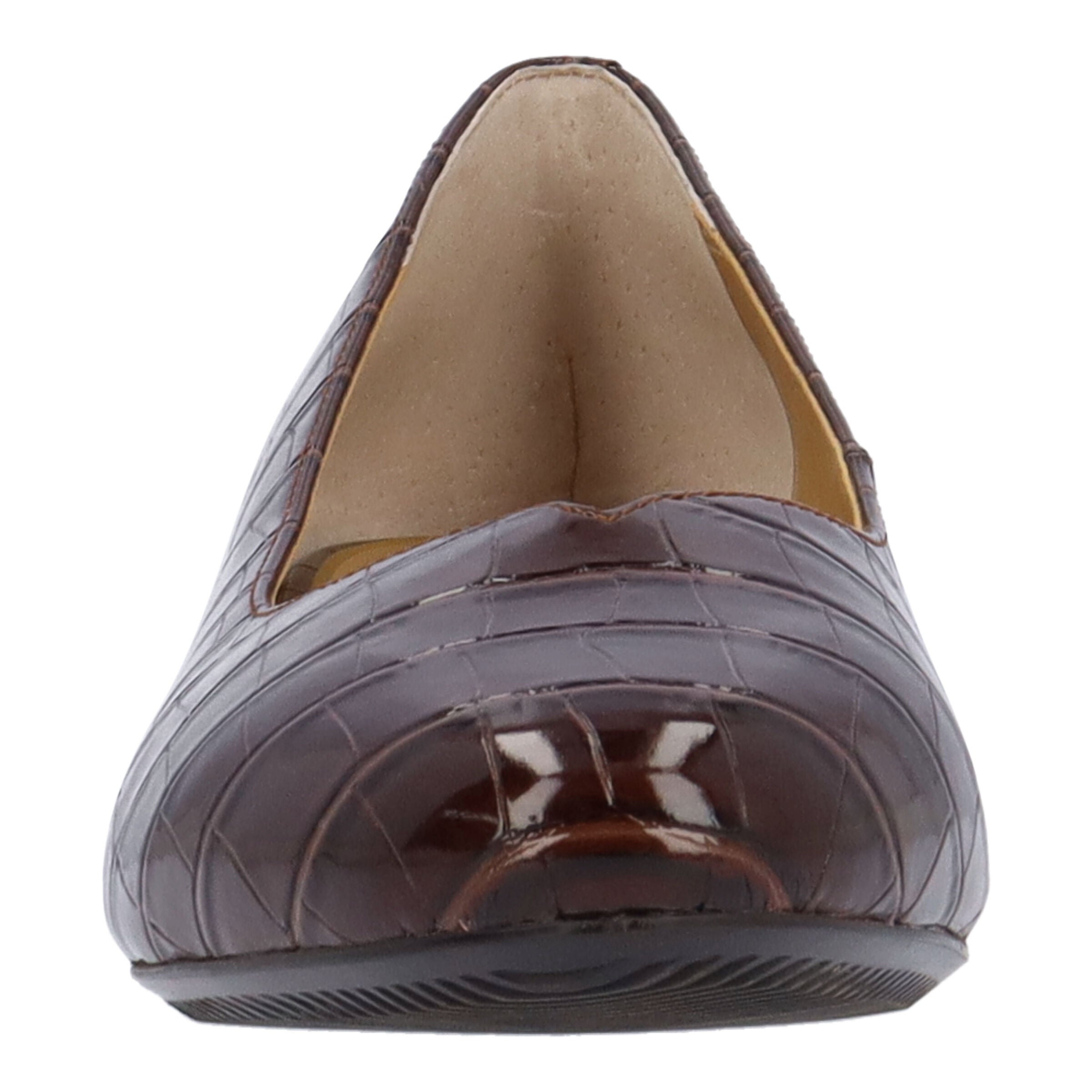 Bambalina Slip-On Pump, BROWN, alternate image number 2