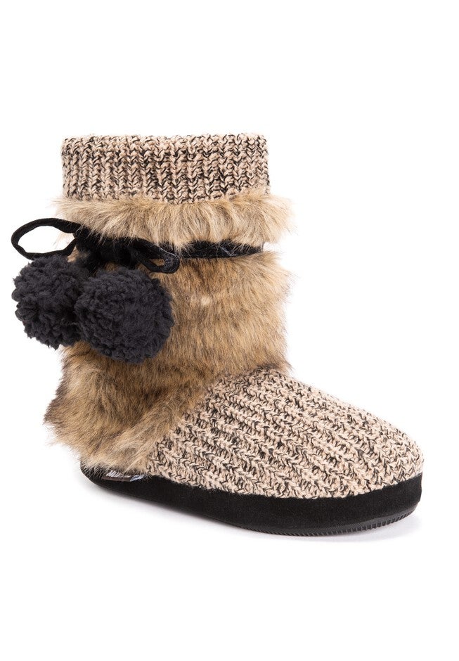 Leslie Slipper by Muk Luks®, BEIGE, hi-res image number 0