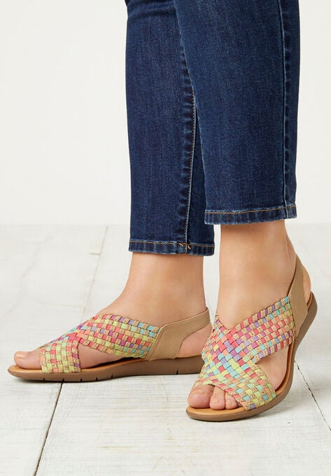 The Celestia Sling Sandal , , alternate image number null