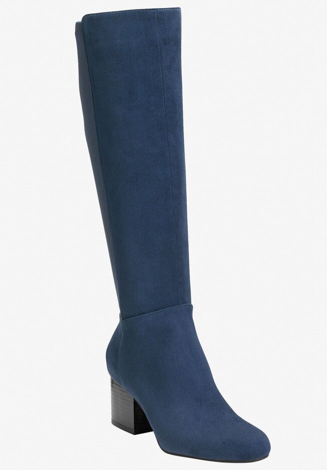 Condominium Boot by A2 by Aerosoles®, NAVY FABRIC, hi-res image number null
