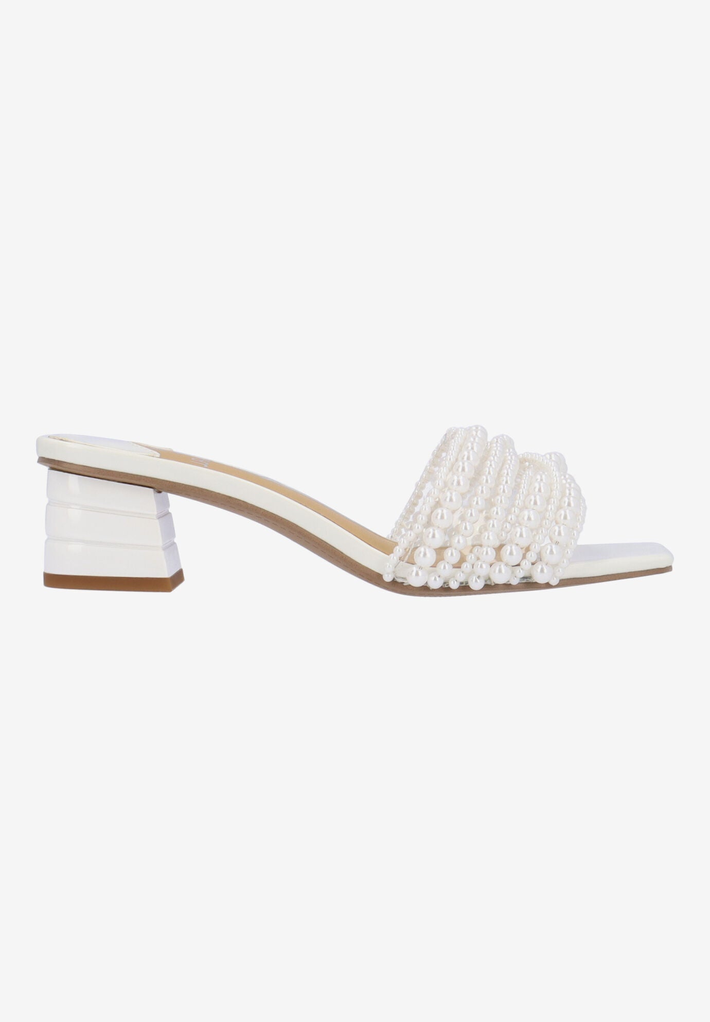 Purla Slip-On Sandal, CLEAR WHITE, alternate image number 3