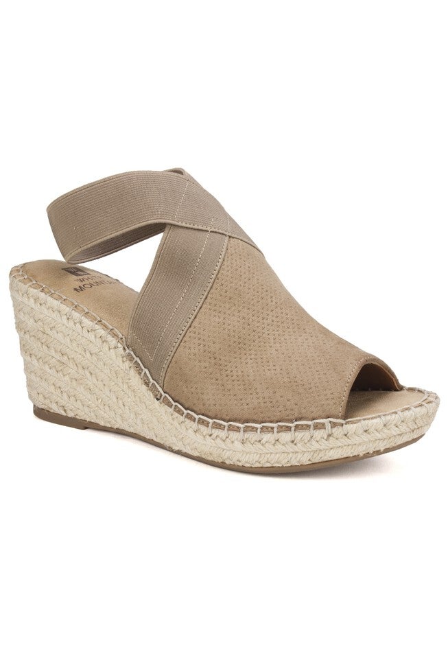 Gabbie Espadrille Wedge , CHESTNUT, hi-res image number 0