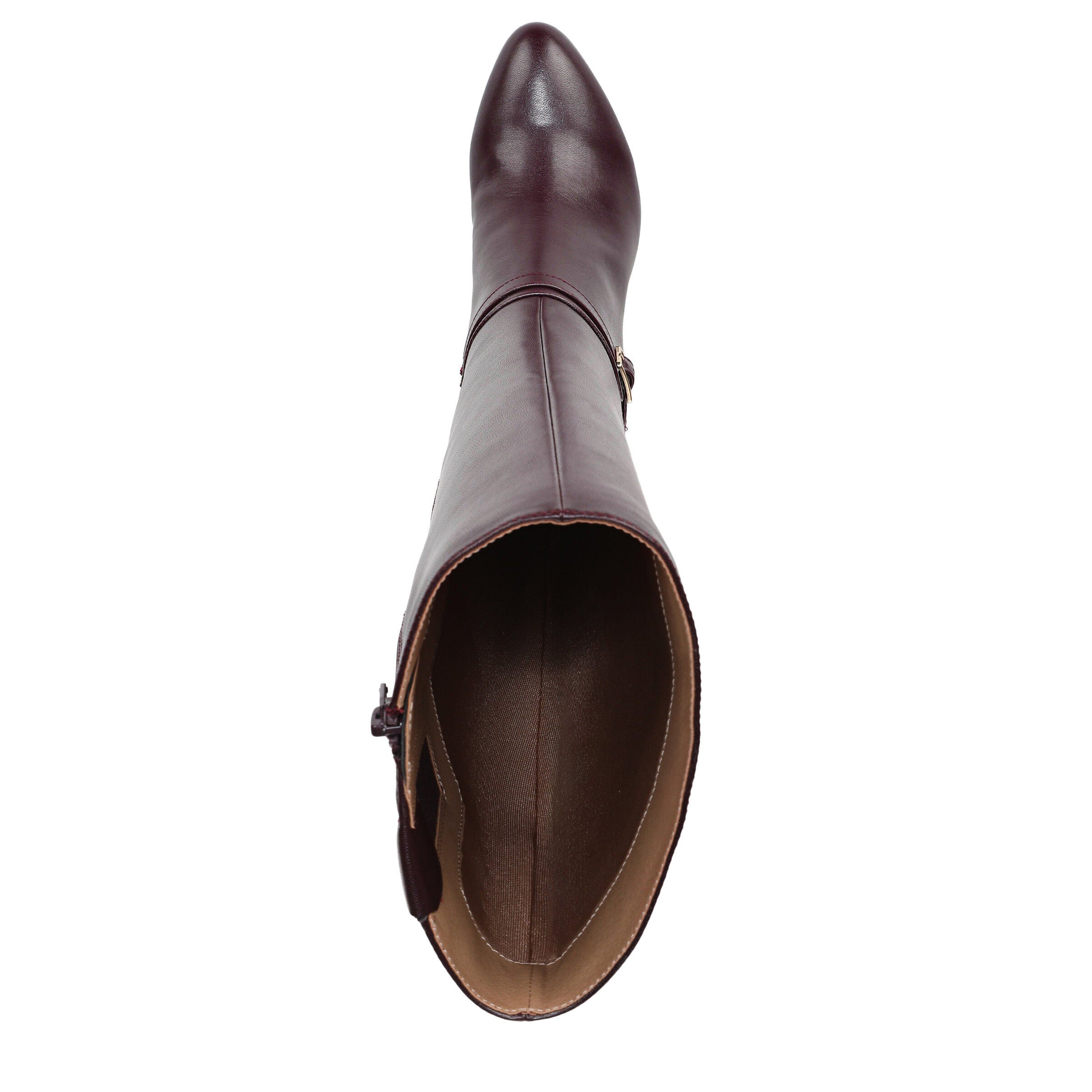 Glenore Wide Calf Knee High Boot, PLUM, alternate image number 6