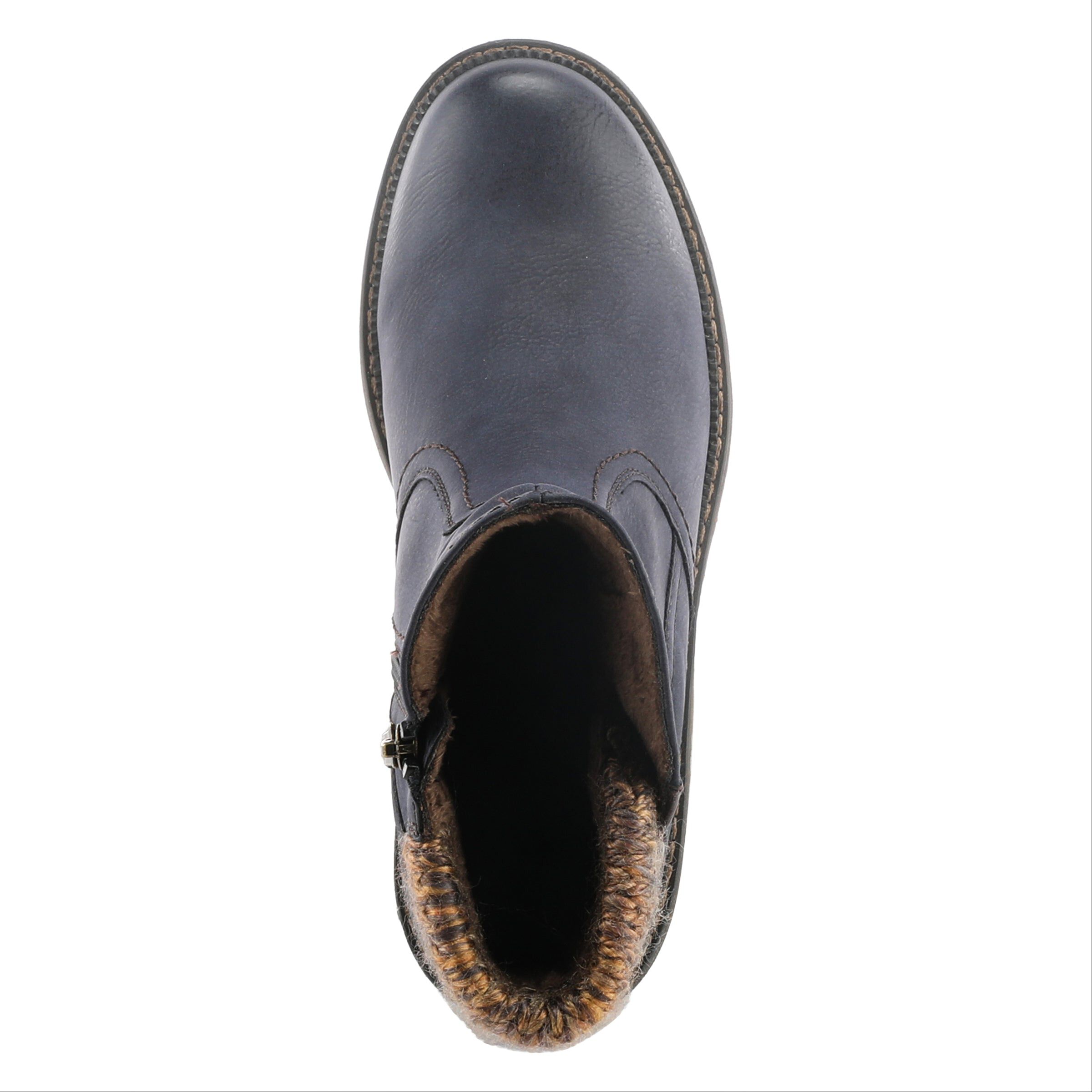 Wibea Booties, NAVY, alternate image number 3
