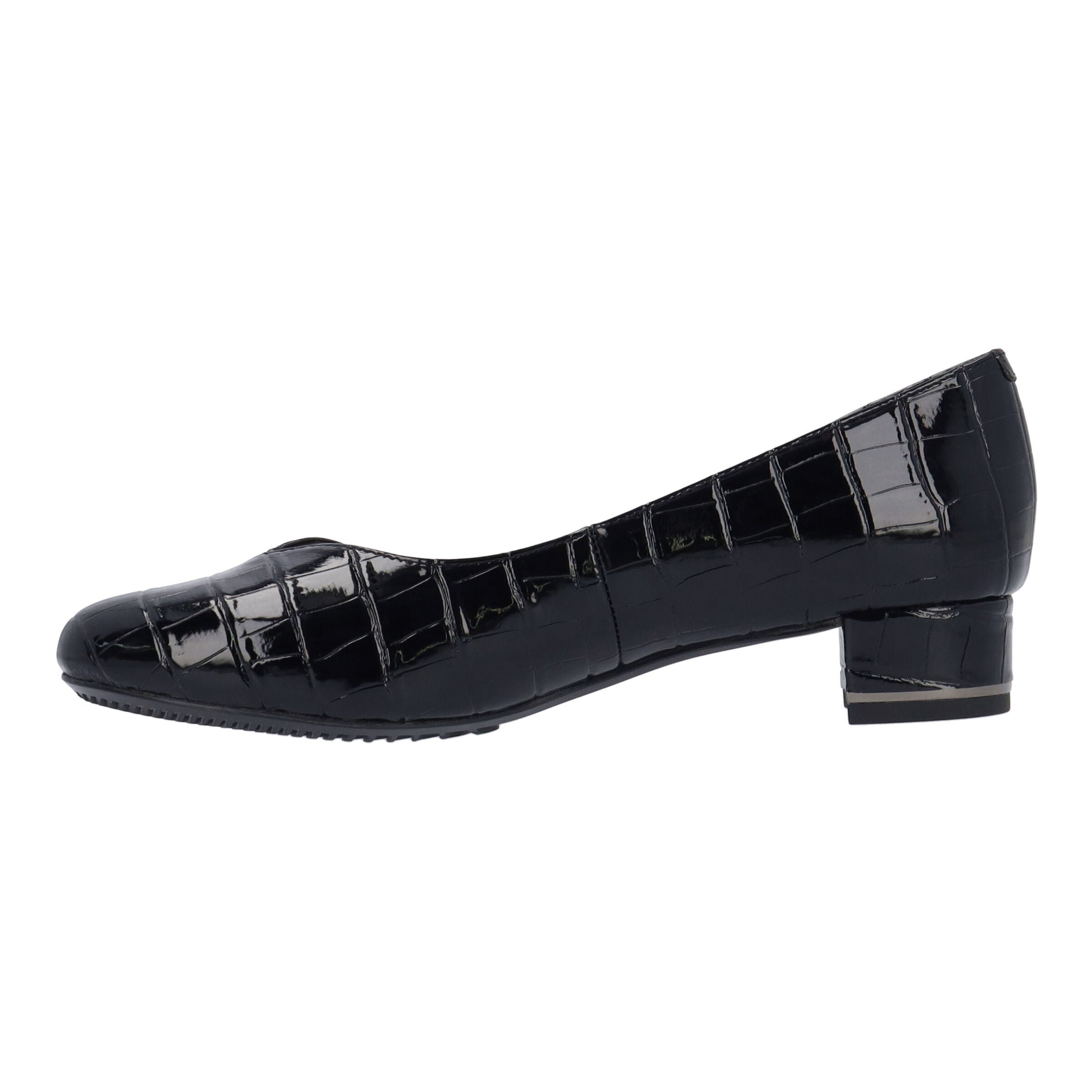 Bambalina Slip-On Pump, BLACK, alternate image number 4