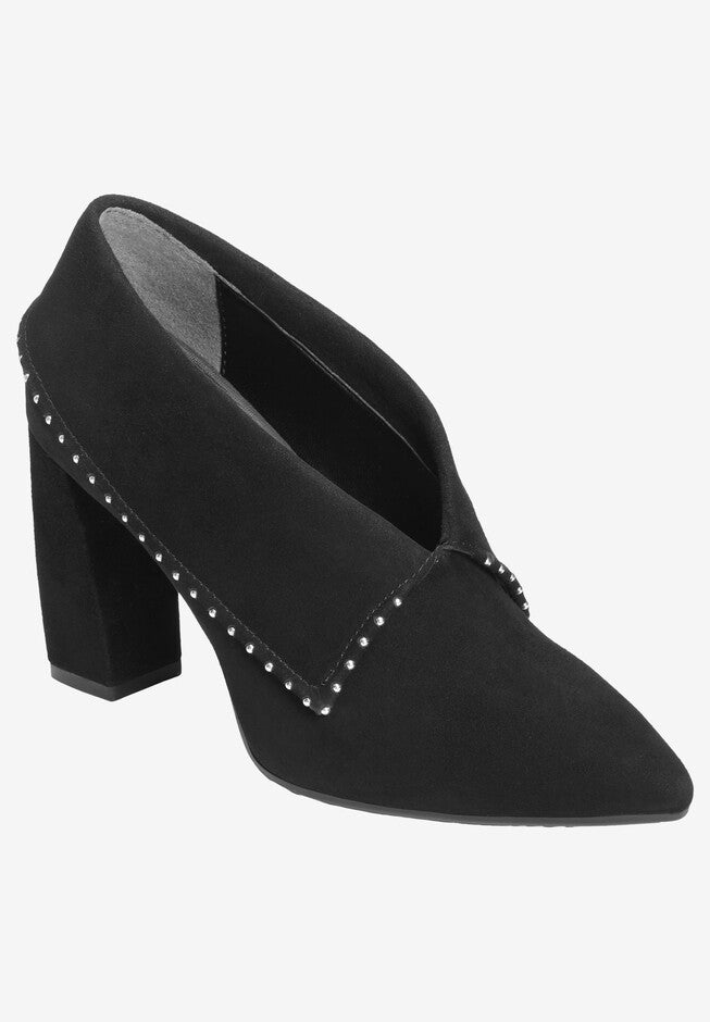 Wordsmith Pump by Aerosoles®, BLACK SUEDE, hi-res image number null