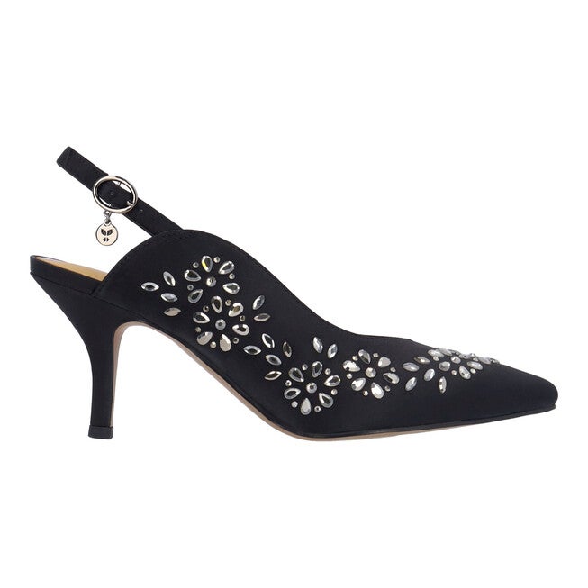 Solara Slingback Pump, BLACK, alternate image number 3