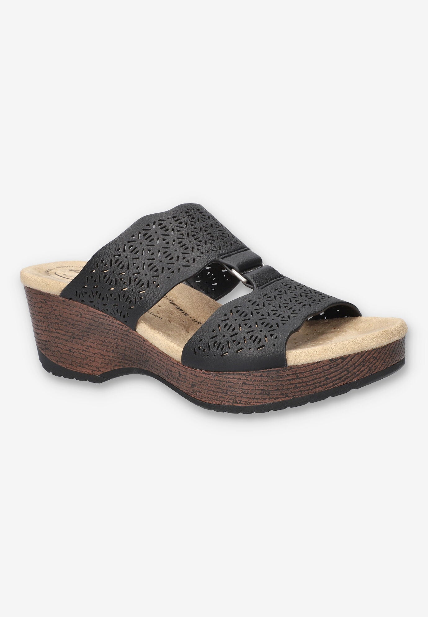 Rin Slip-Resistant Sandal, BLACK, hi-res image number 0