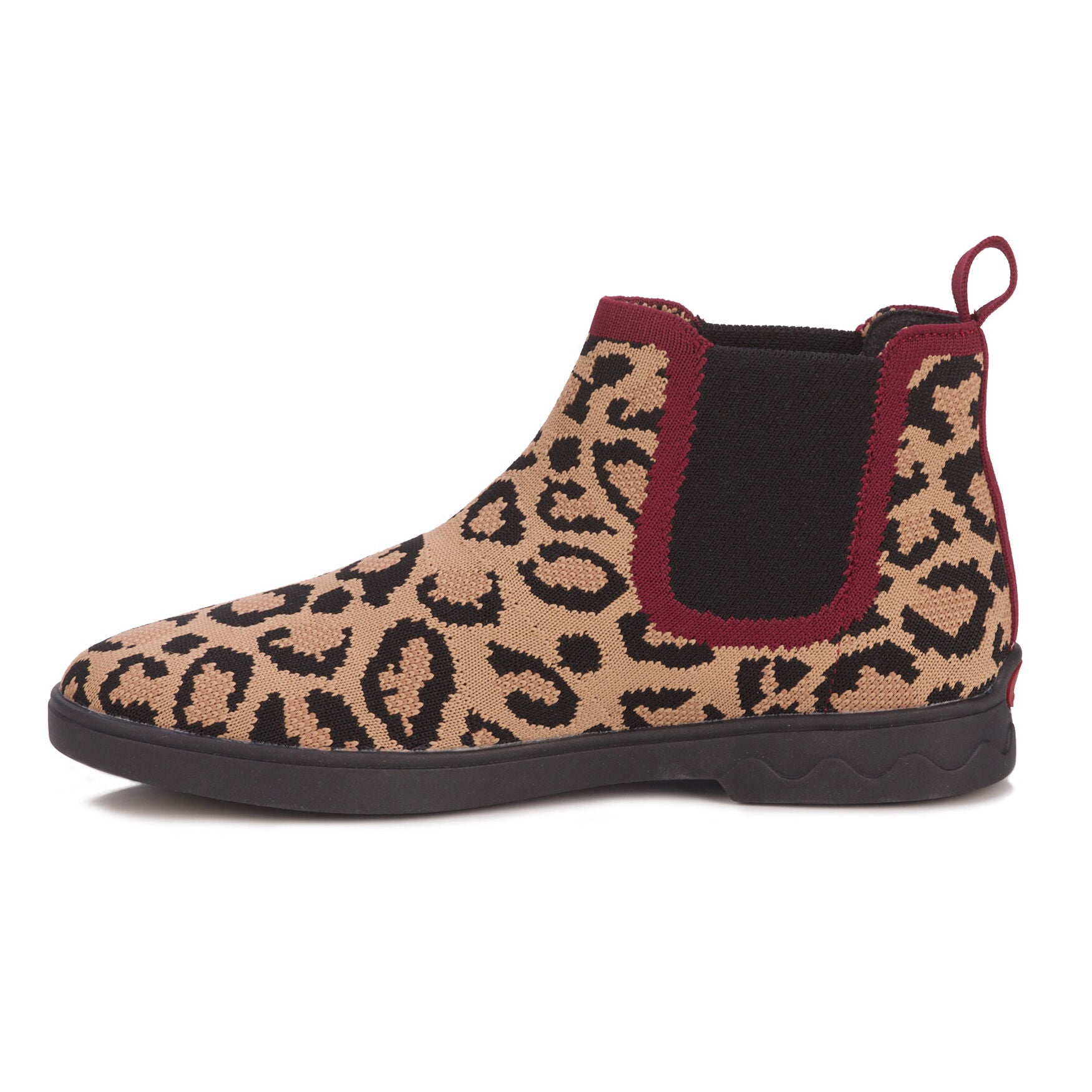 Grady Pull-On Stretch Bootie, LEOPARD, alternate image number 3