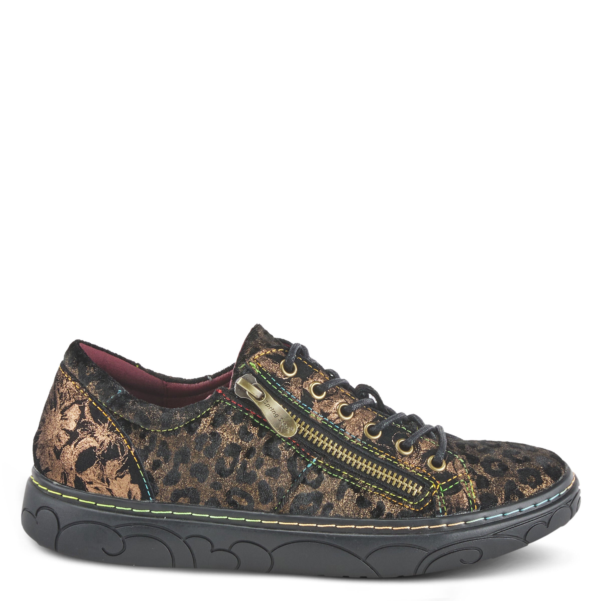 Danli-Cheeta Sneaker, BRONZE MULTI, alternate image number 5