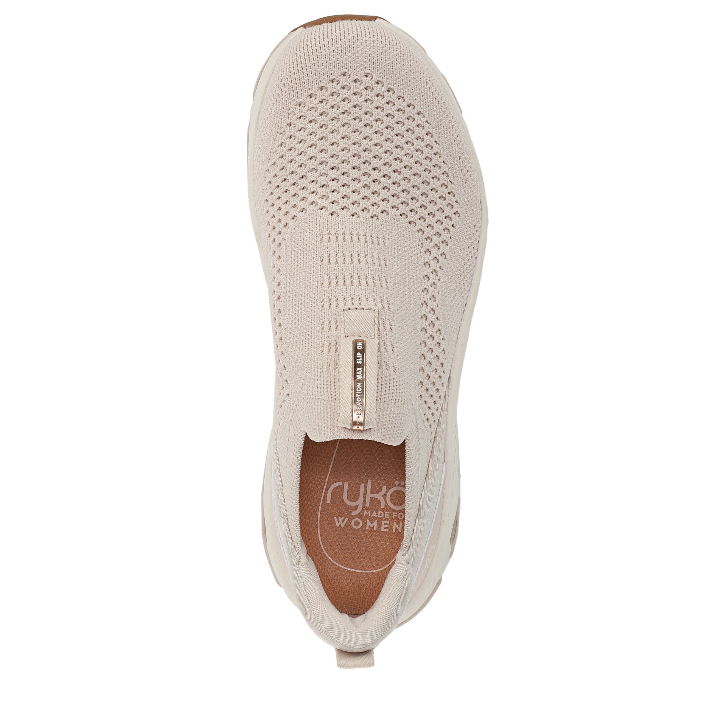 Devotion Max Slip On Sneaker, TAPIOCA BEIGE KNIT, alternate image number 6