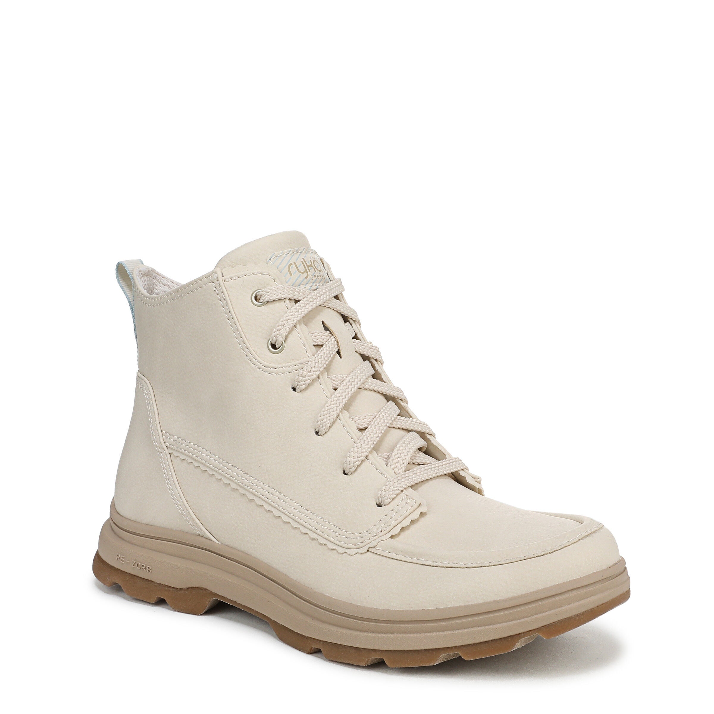 Belfast Lace-Up Boot, ALMOND BEIGE, hi-res image number 0