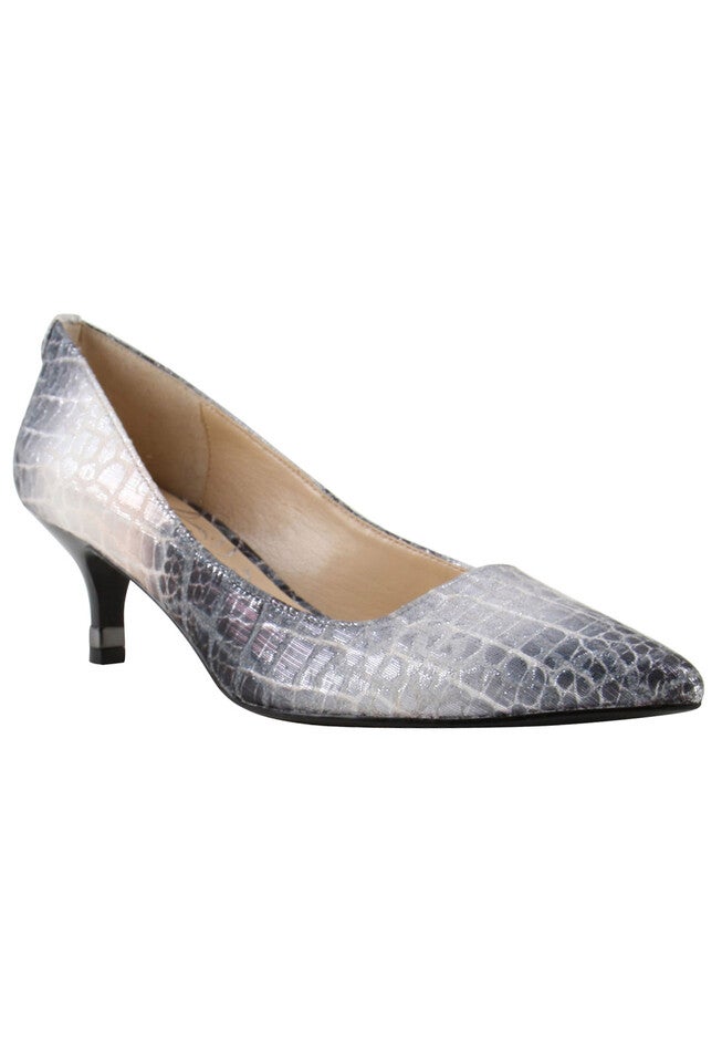 Braidy Pump by J. Renee®, PEWTER, hi-res image number 0