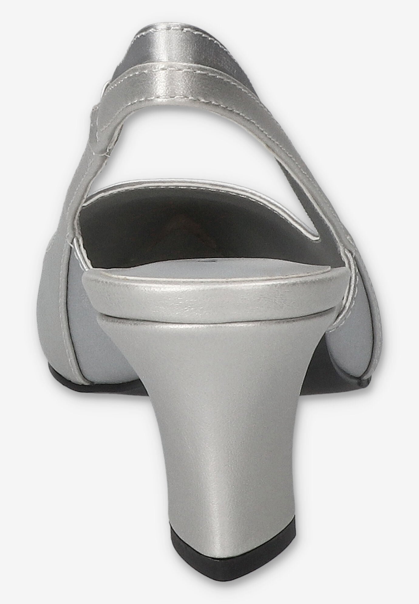 Dessa Slingback Pump, SILVER, on-hover image number 1