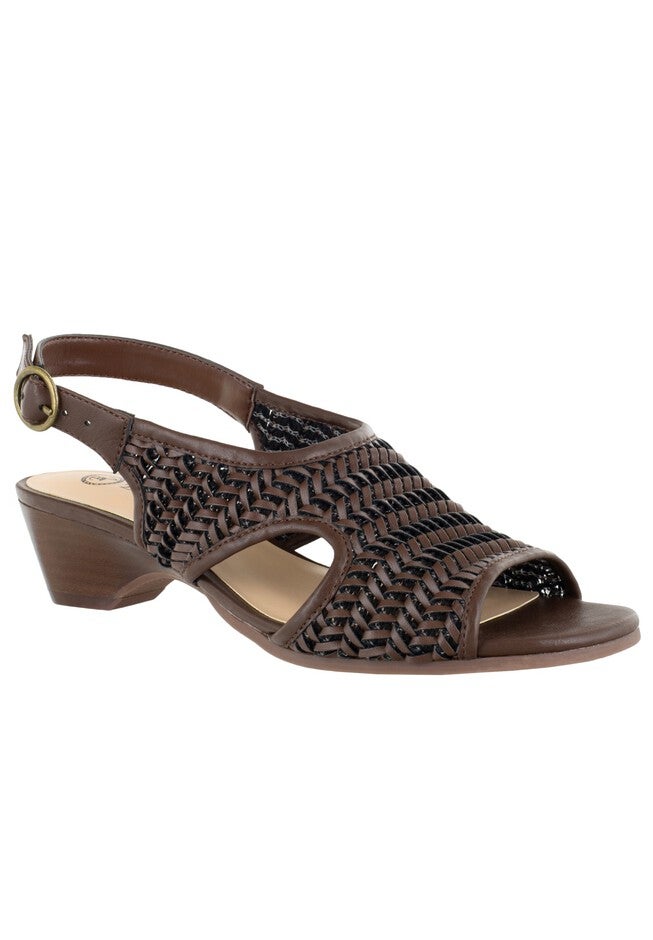 Justine II Sling , BROWN WOVEN, hi-res image number 0