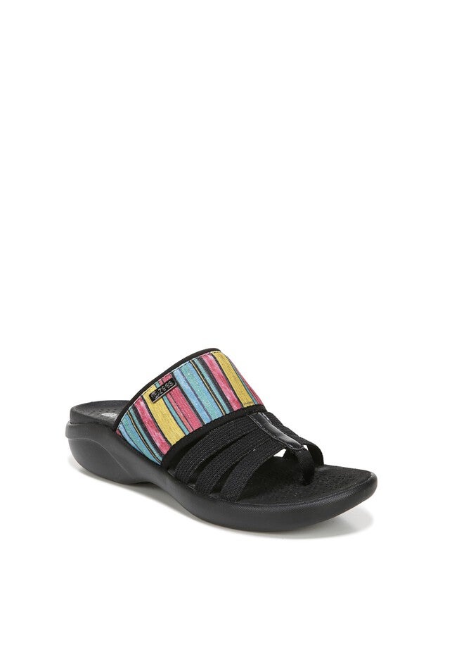 Chill Sandals , BLACK RASPBERRY STRIPE, hi-res image number null