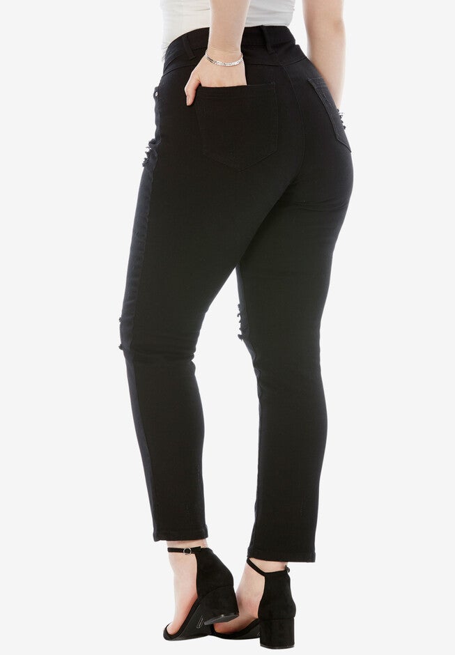 Distressed Jean with Invisible Stretch®, , on-hover image number null