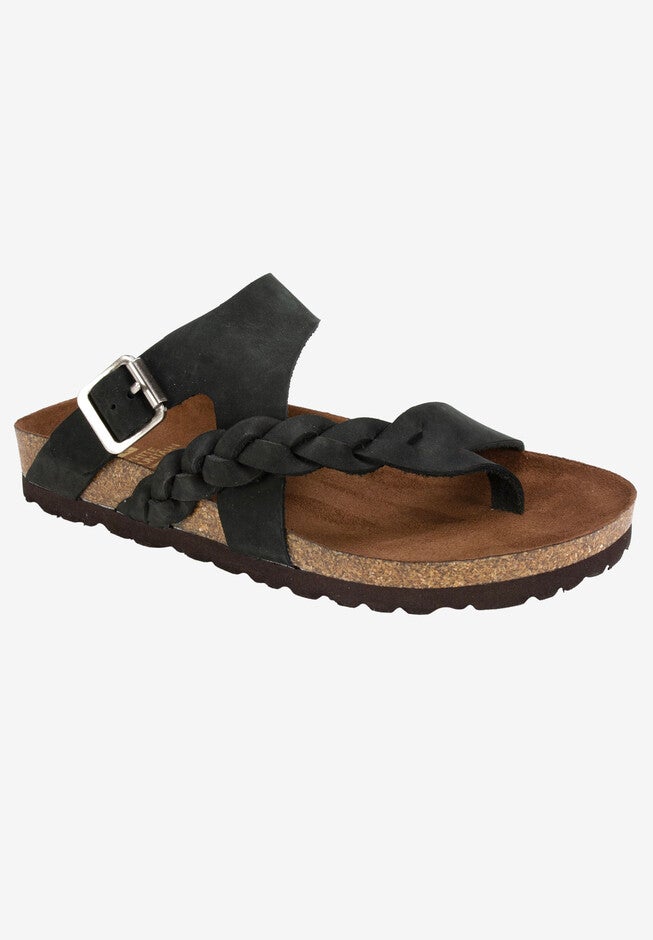 Hamilton Sandal , BLACK NUBUCK, hi-res image number 0