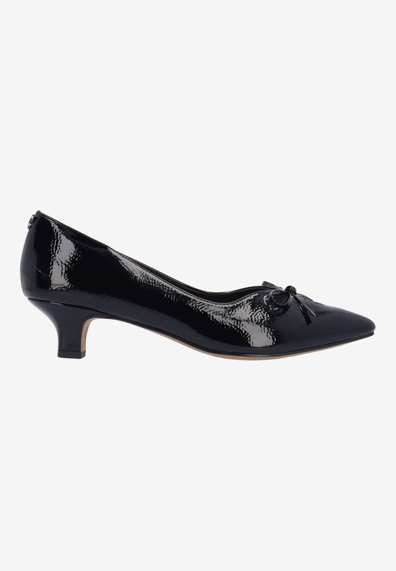 Calinda Slip-On Pump, BLACK, alternate image number 3