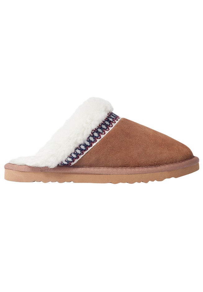 Dawn Suede Scuff Slipper by Muk Luks®, , alternate image number null