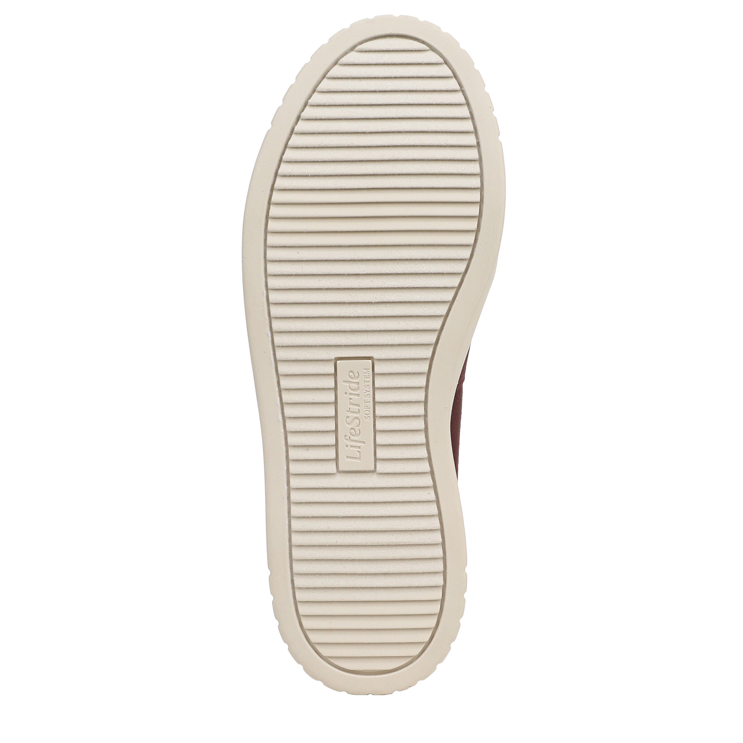 Grandeur Slip-On Flat, BERRY WINE SUEDE, alternate image number 7