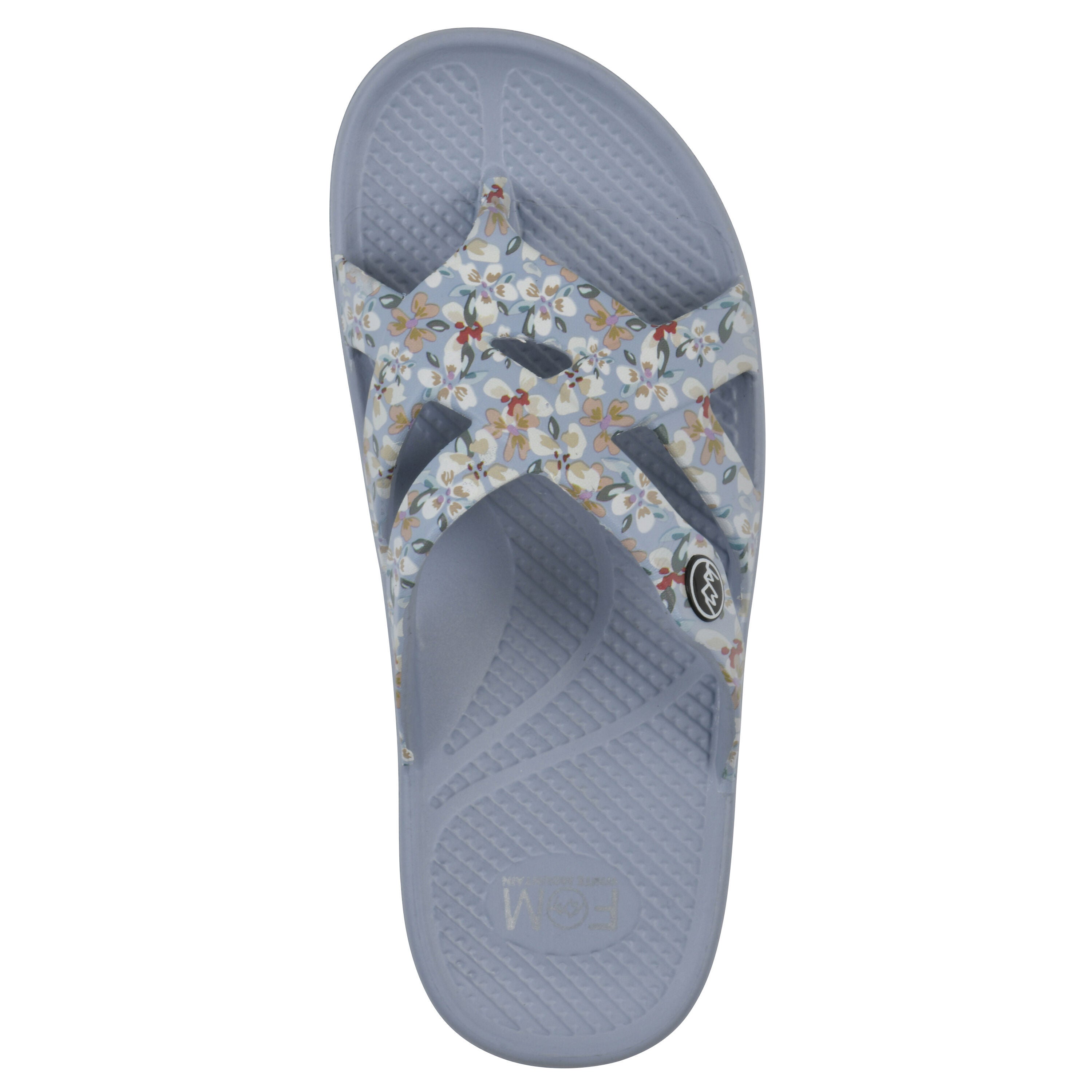 Rip FOM Recovery Sandal, LIGHT BLUE FLORAL, alternate image number 4
