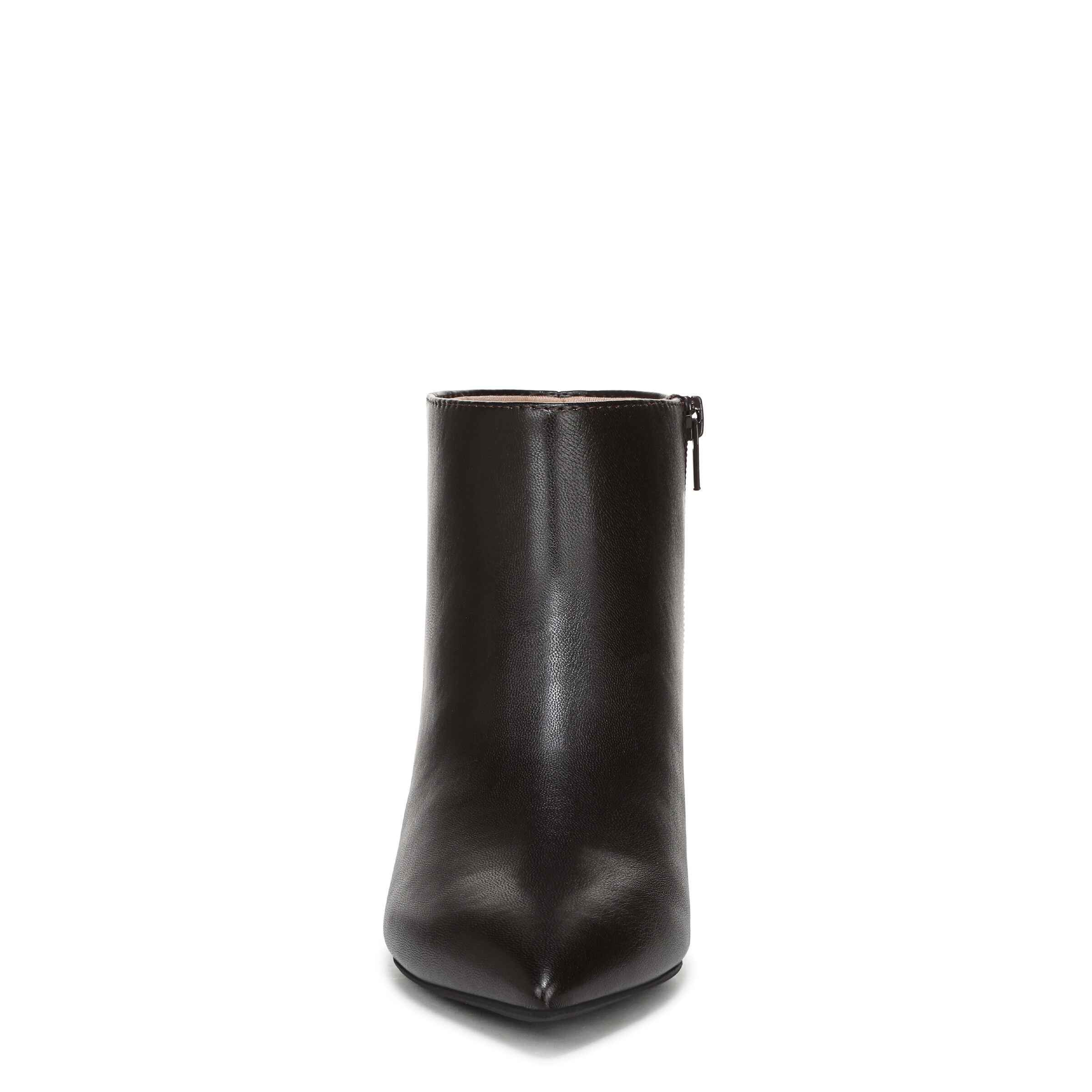 Maya Low Heel Ankle Bootie, DARK CHOCO LEATHER, alternate image number 4