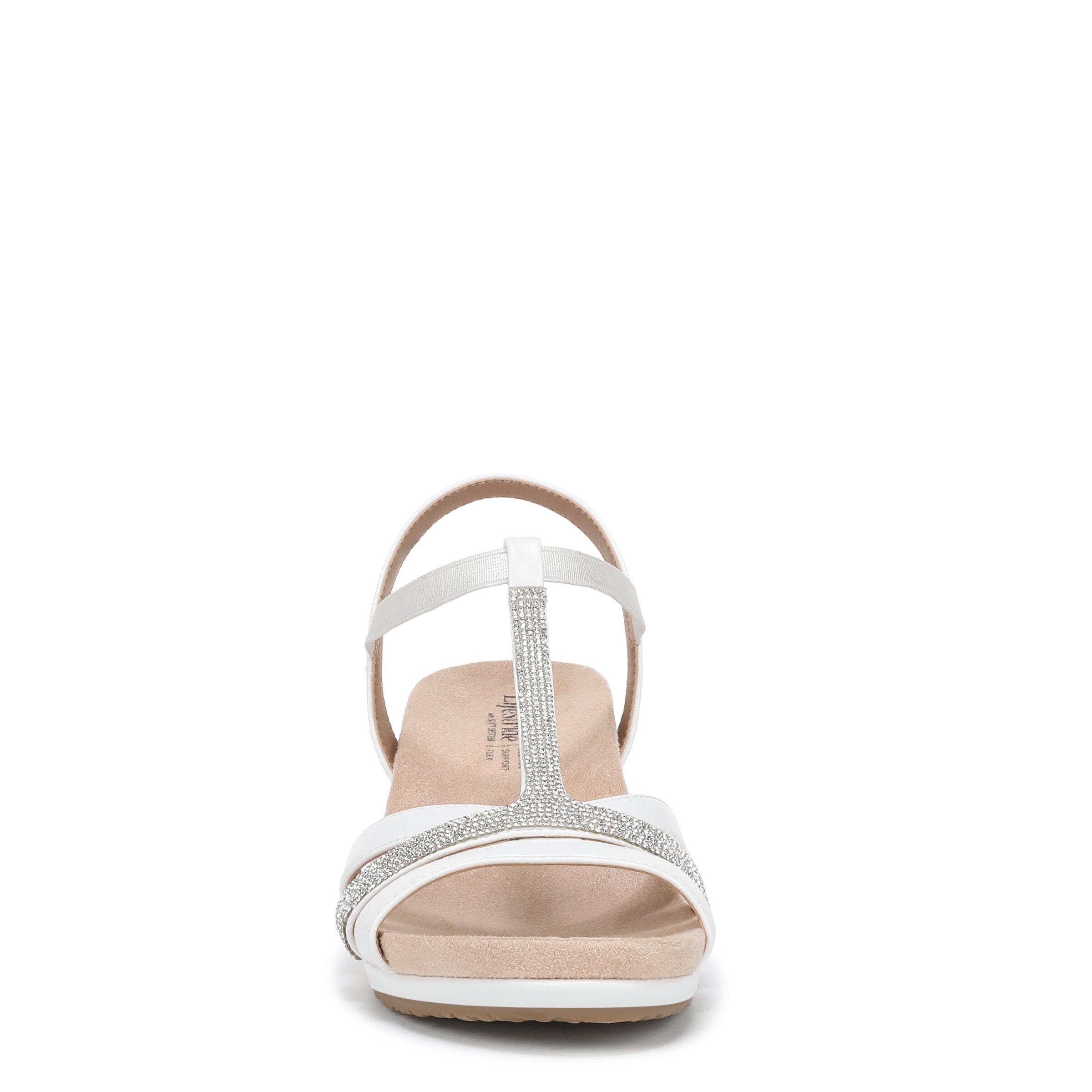 Mimosa Wedge Sandal, WHITE, alternate image number 4