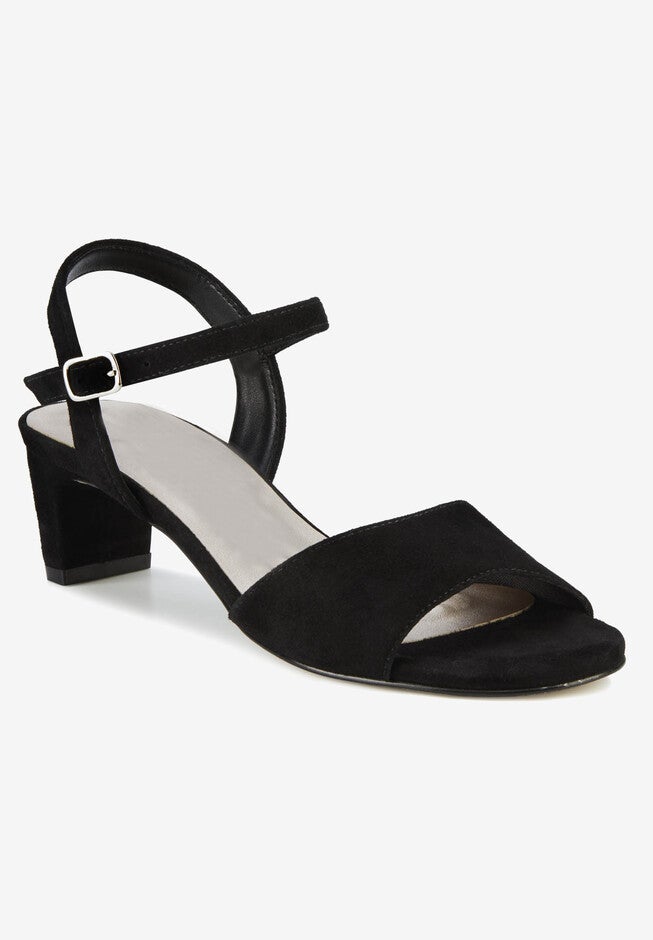 Lydia Sandal, BLACK SUEDE, hi-res image number 0
