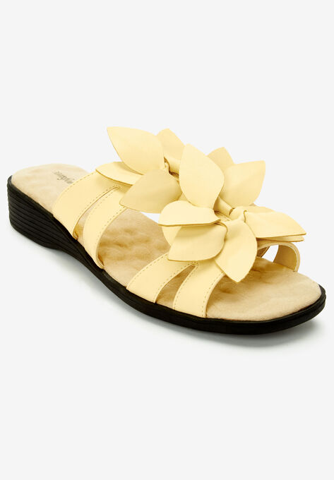 The Paula Sandal , PALE YELLOW, hi-res image number null