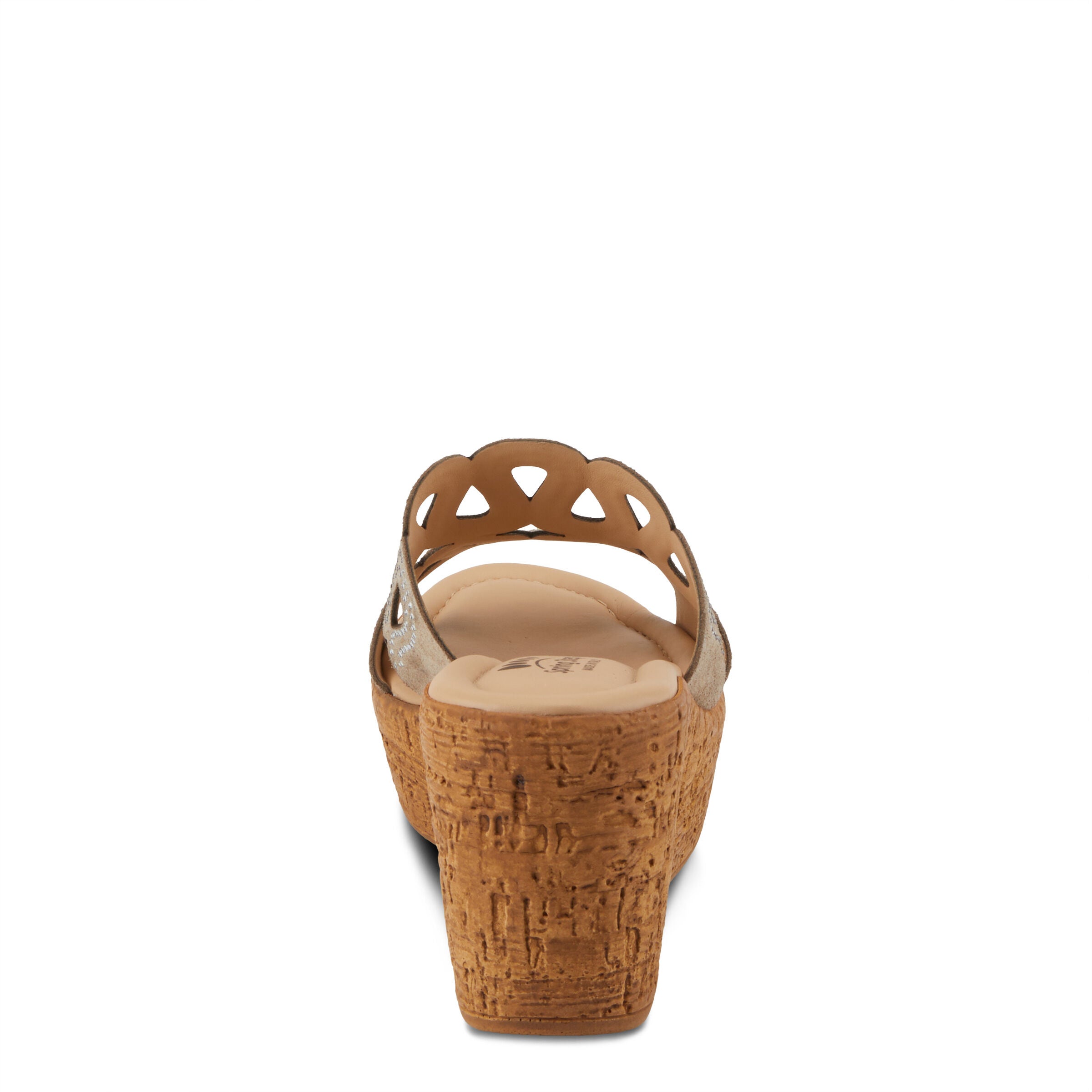 Mssteamy Slide Sandal, BEIGE SUEDE, alternate image number 4