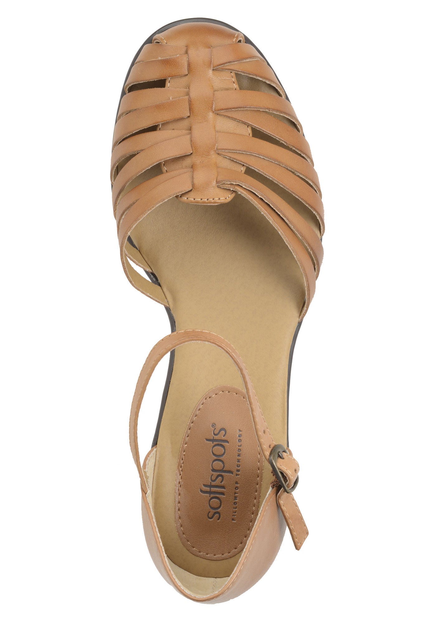 Tatianna Leather Sandal by Softspots&reg;, , alternate image number 3